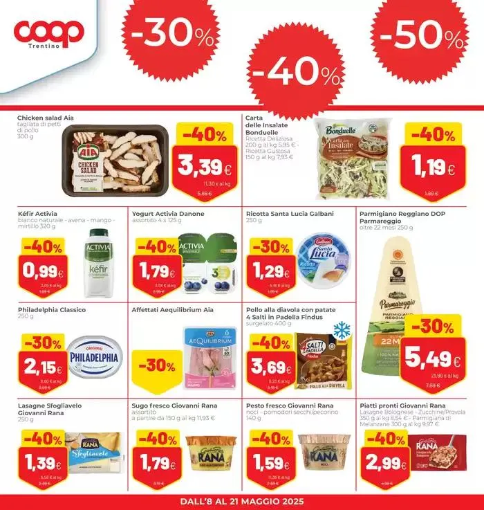 30% 40% 50% sulle grandi marche da 8 maggio a 21 maggio di 2025 - Pagina del volantino 2