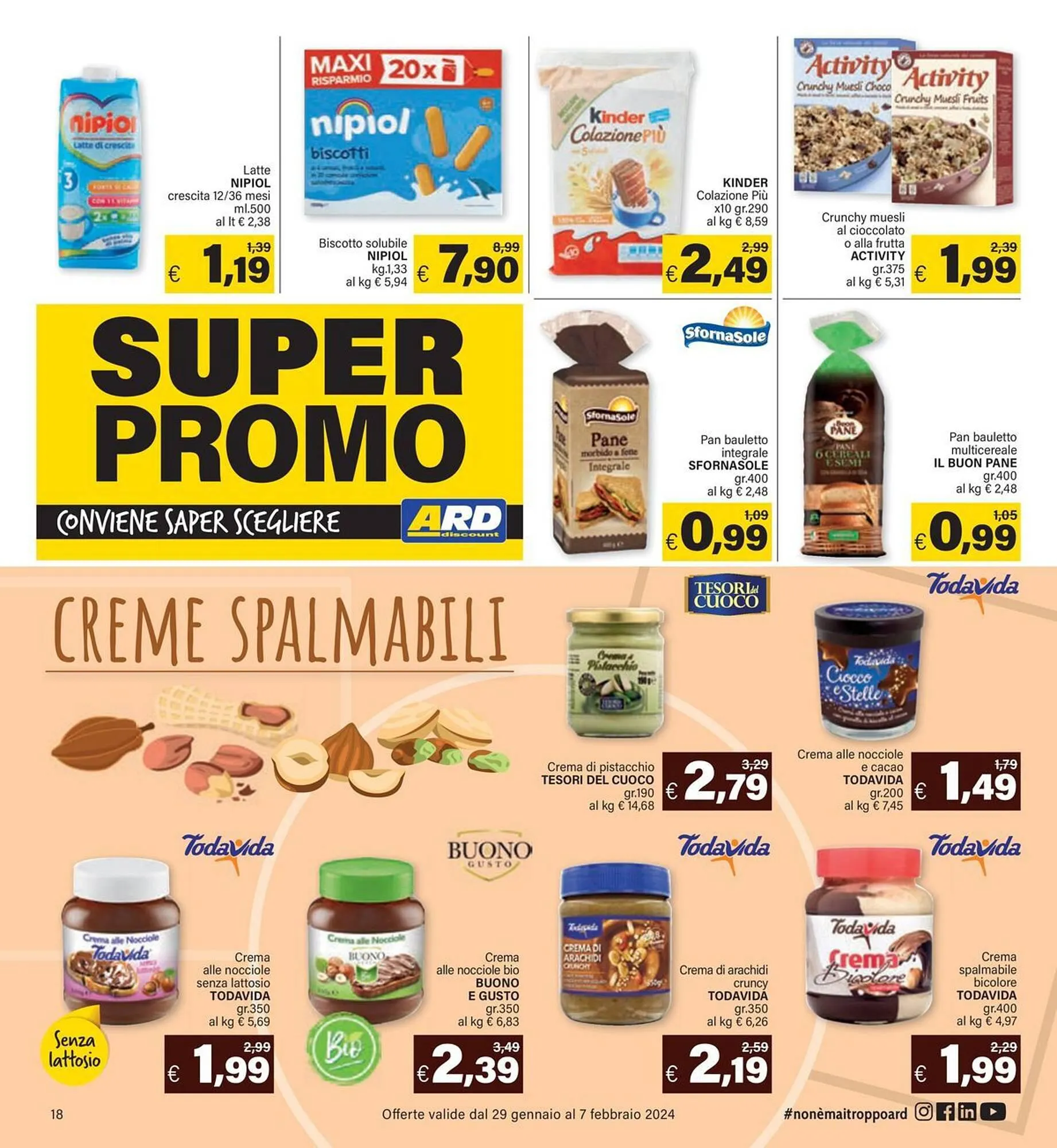 Volantino Ard Discount da 29 gennaio a 7 febbraio di 2024 - Pagina del volantino 18