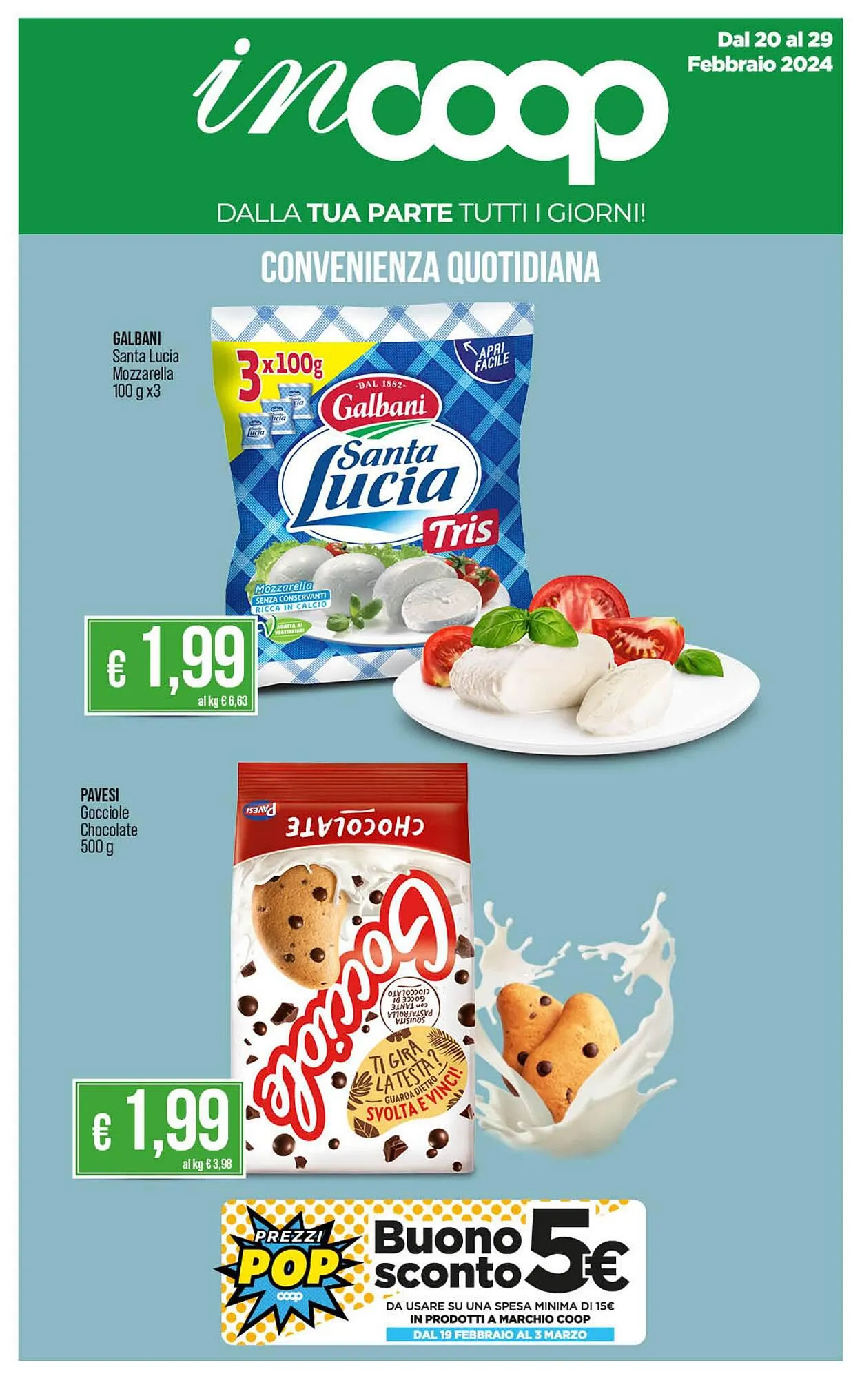 Volantino In Coop da 20 febbraio a 29 febbraio di 2024 - Pagina del volantino 1