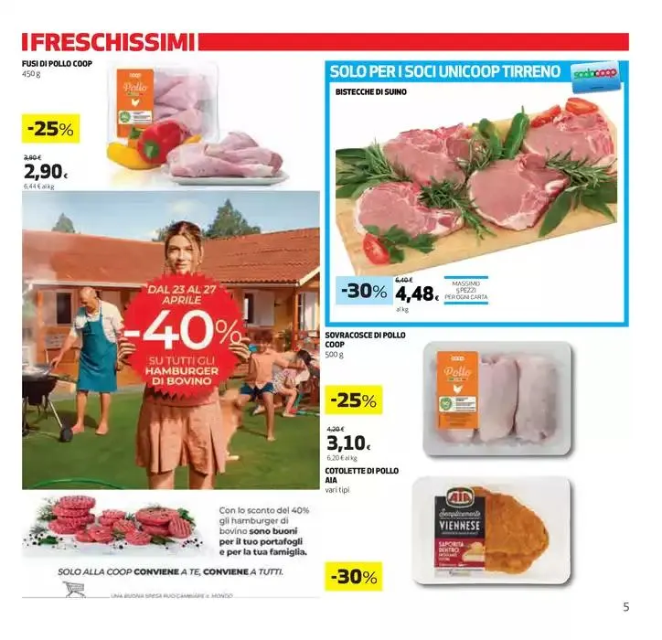 Una Grigliata tra amici da 23 aprile a 7 maggio di 2025 - Pagina del volantino 5