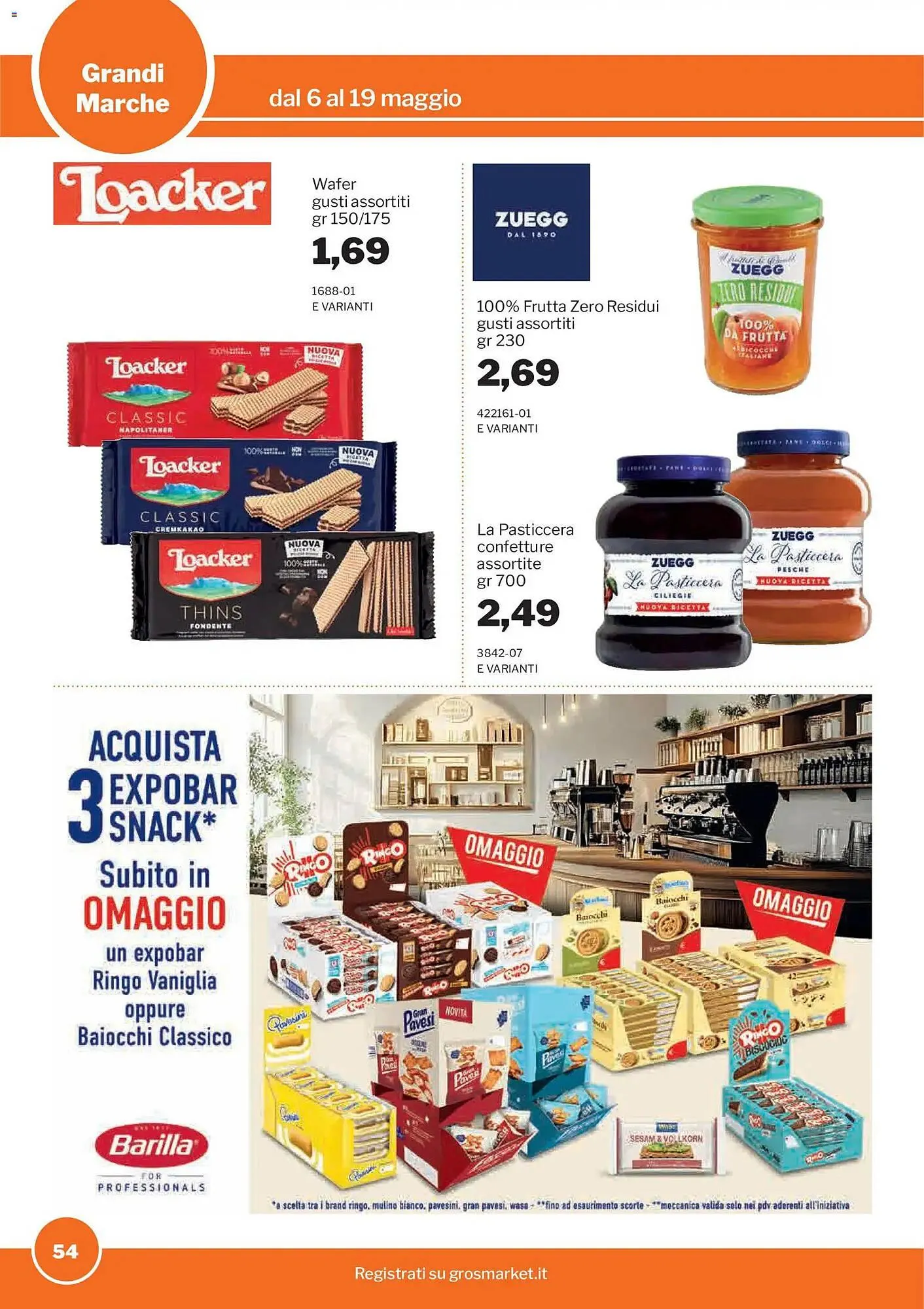 Volantino GrosMarket da 6 maggio a 19 maggio di 2026 - Pagina del volantino 54