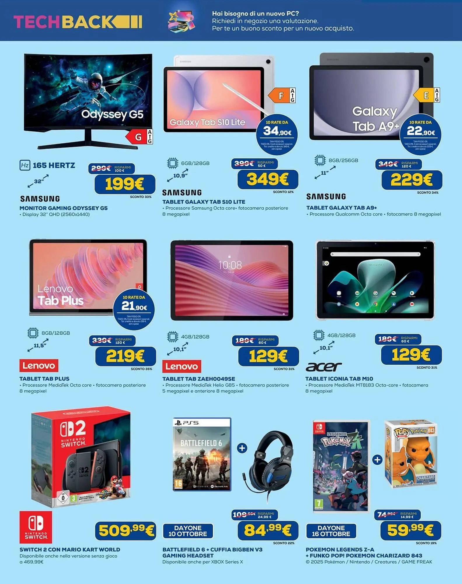 Volantino Euronics da 9 ottobre a 30 ottobre di 2025 - Pagina del volantino 10