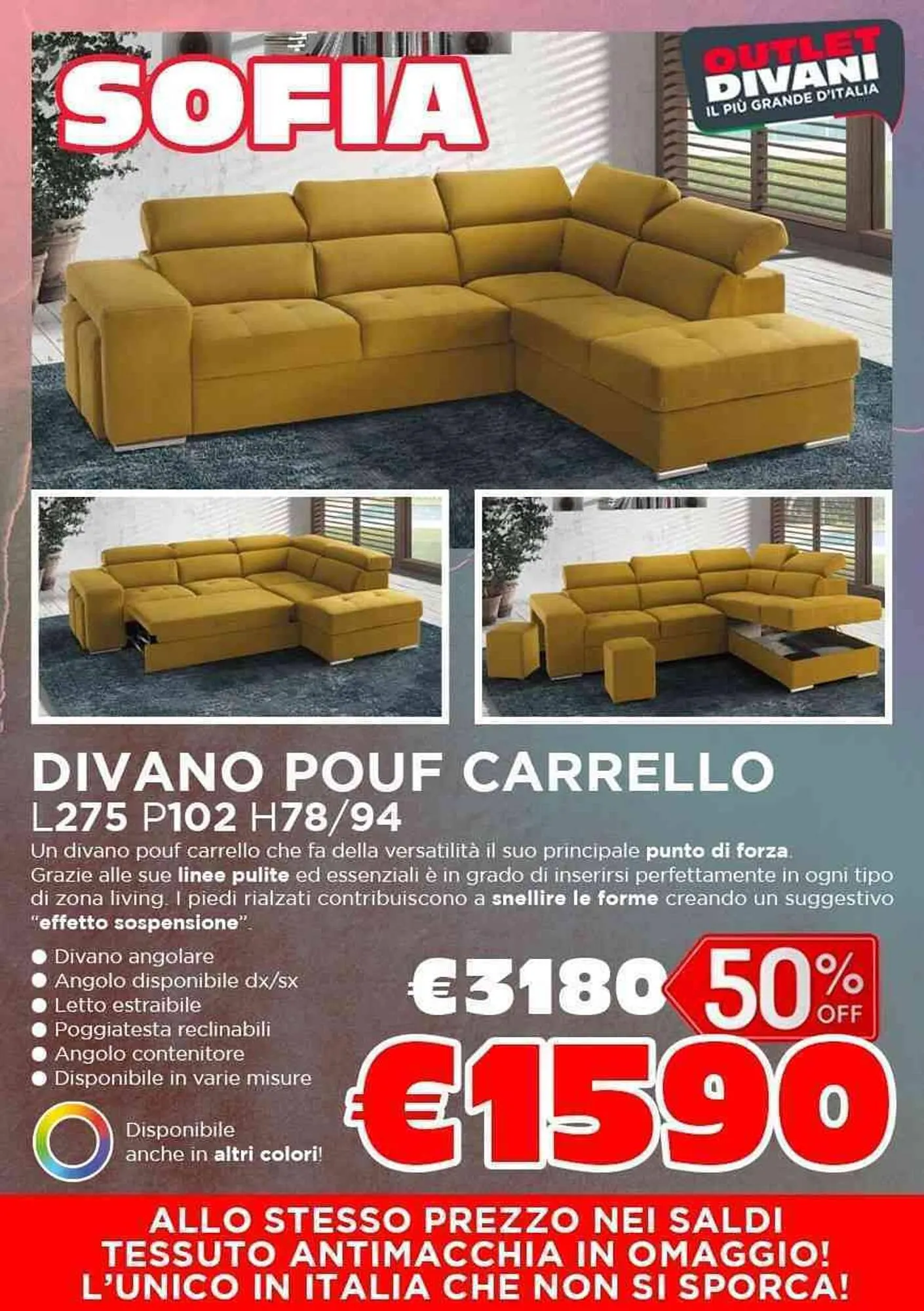Volantino Outlet Divani da 1 gennaio a 31 gennaio di 2024 - Pagina del volantino 26