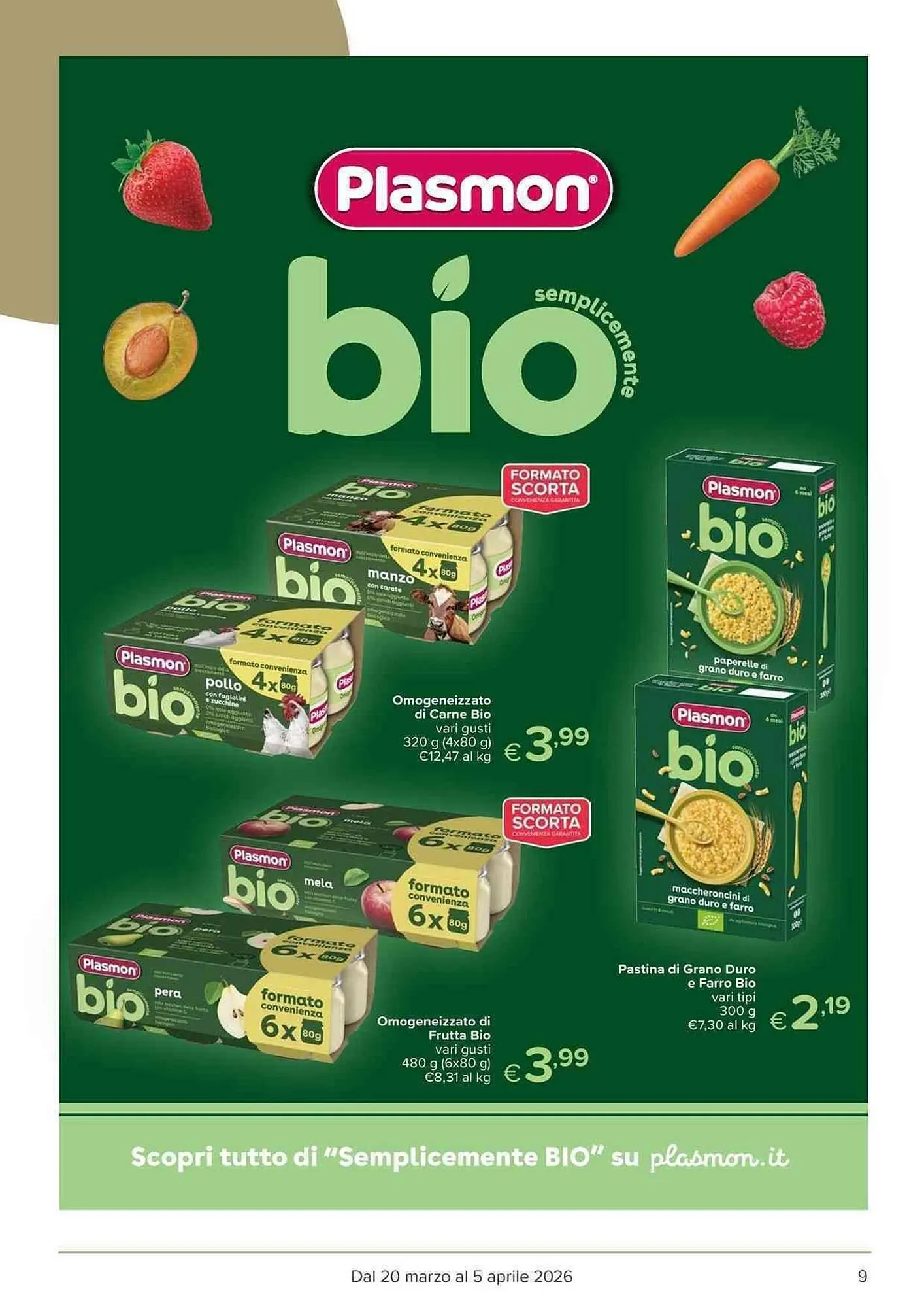 Volantino Io Bimbo da 20 marzo a 5 aprile di 2026 - Pagina del volantino 9