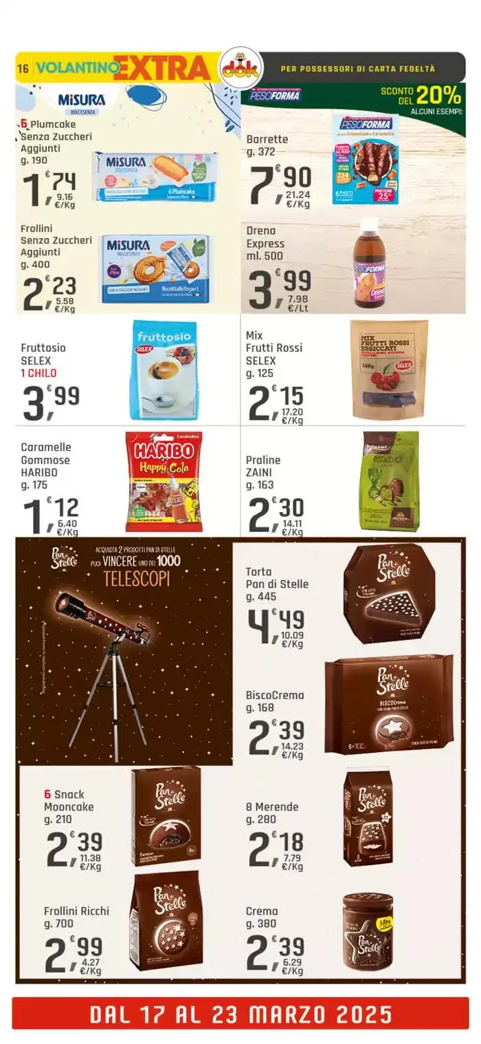 Con 20€ di spesa sconto unico da 13 marzo a 23 marzo di 2025 - Pagina del volantino 16