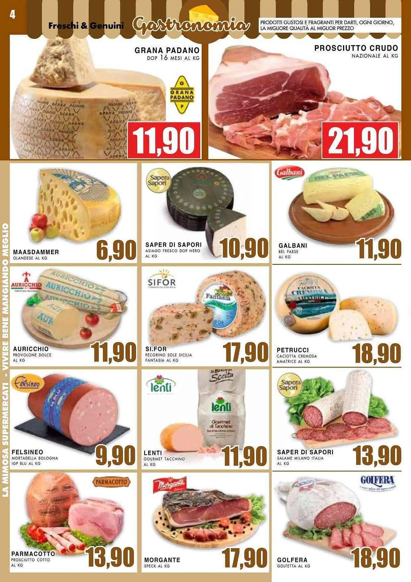 Volantino La Mimosa Supermercati da 2 aprile a 14 aprile di 2024 - Pagina del volantino 4