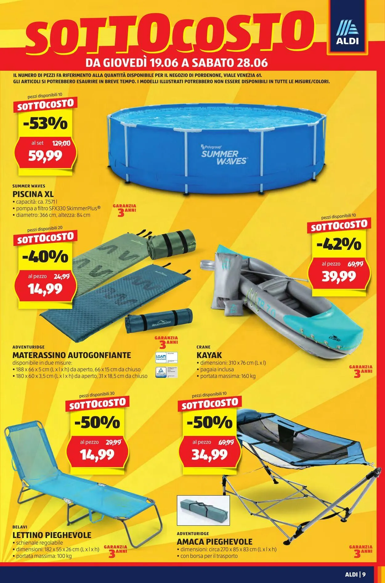 Aldi Volantino attuale da 15 giugno a 29 giugno di 2025 - Pagina del volantino 9