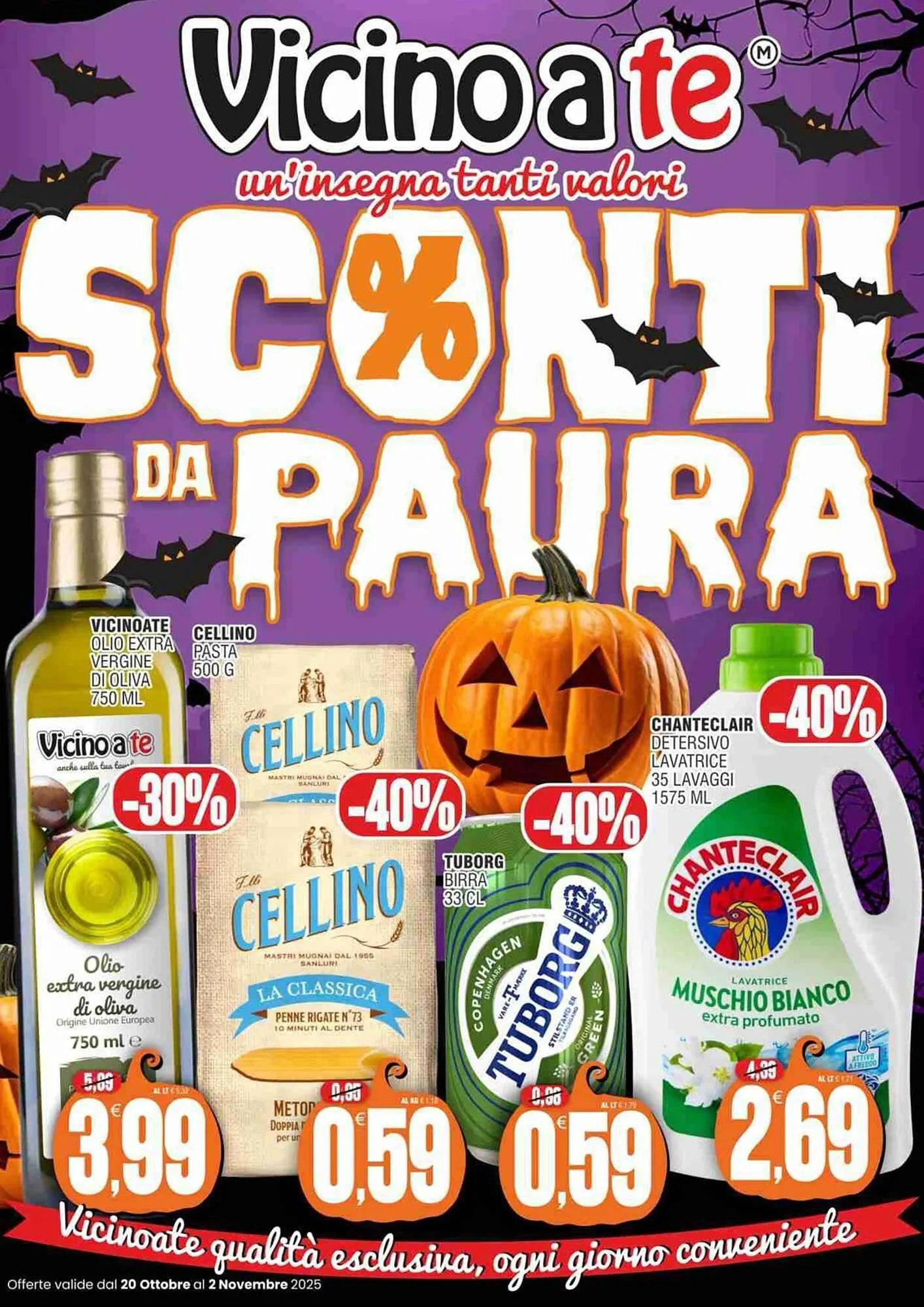 Volantino Vicino a te supermercati da 20 ottobre a 2 novembre di 2025 - Pagina del volantino 1