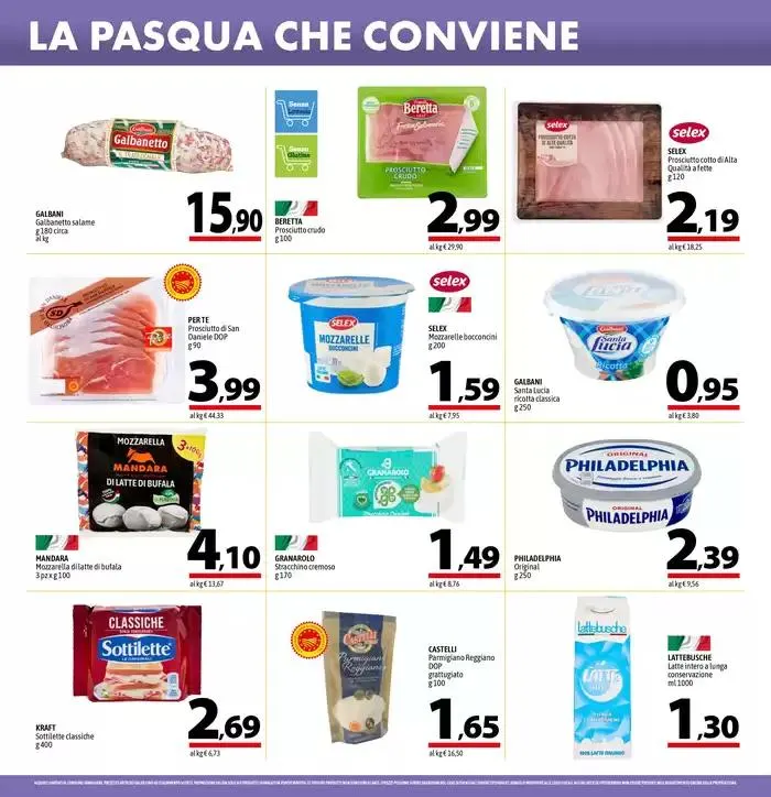 LA PASQUA CHE CONVIENE da 11 aprile a 23 aprile di 2025 - Pagina del volantino 6