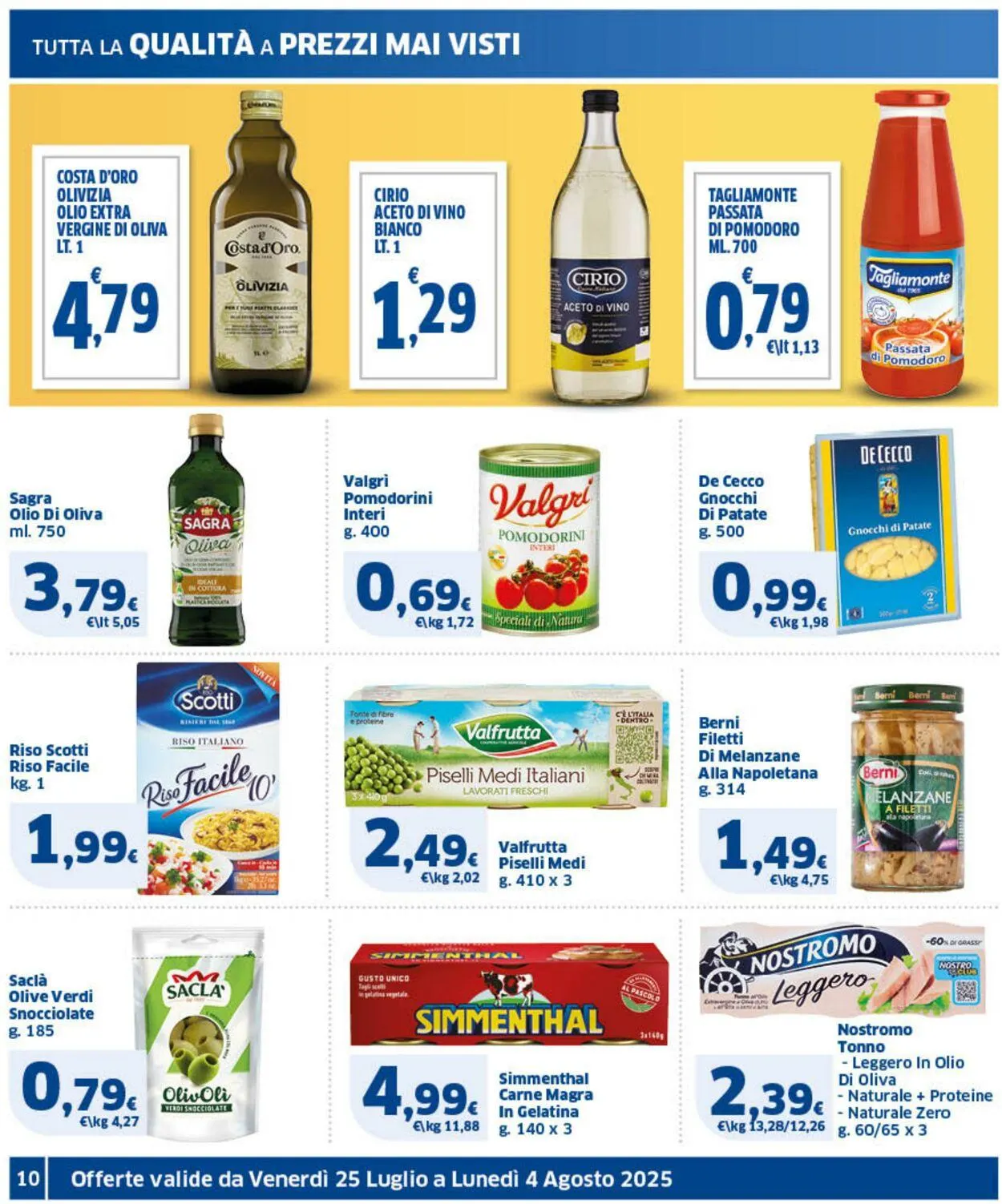 Sigma - Roma Volantino attuale da 25 luglio a 4 agosto di 2025 - Pagina del volantino 10