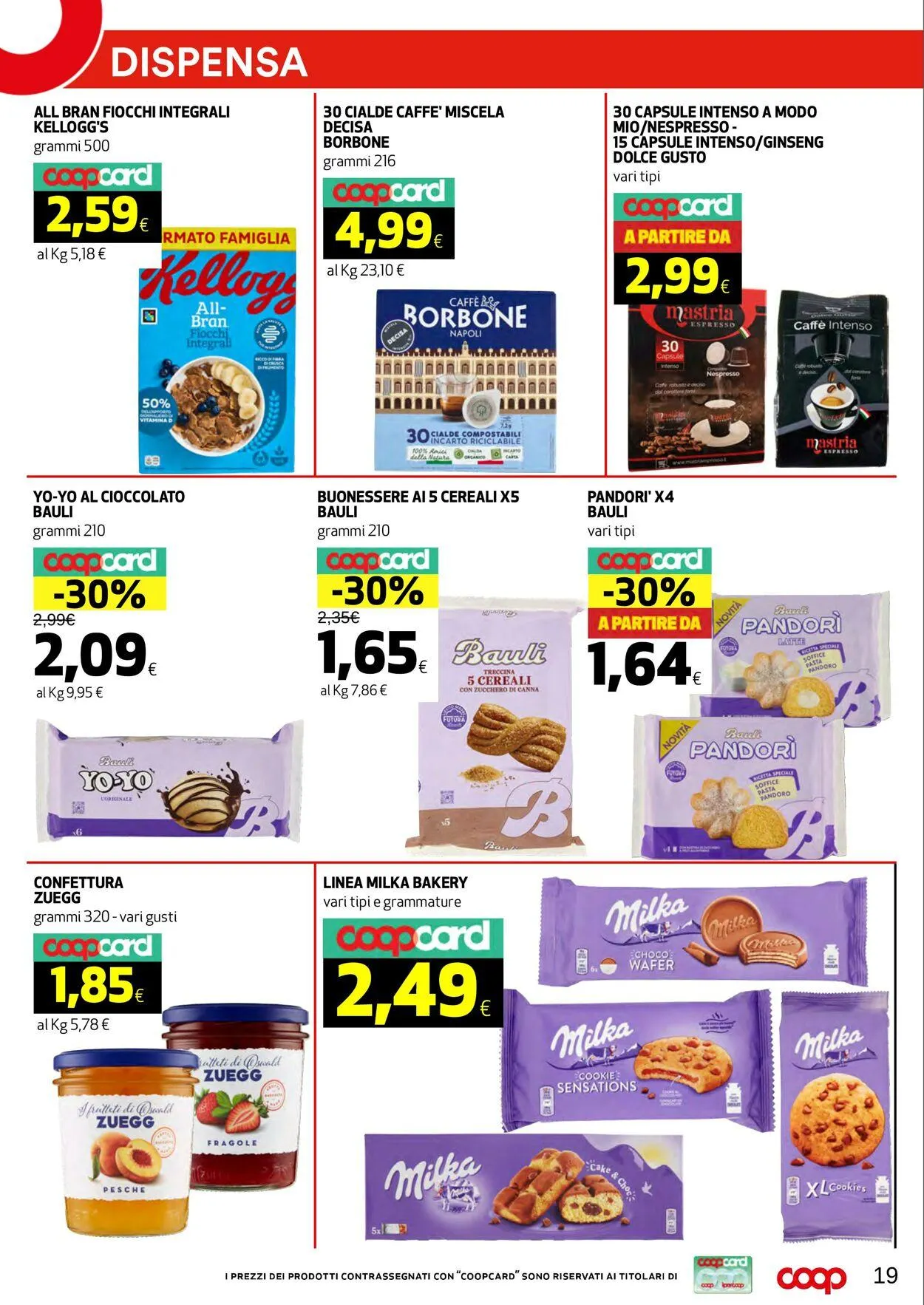 Coop Volantino attuale da 22 settembre a 1 ottobre di 2025 - Pagina del volantino 19