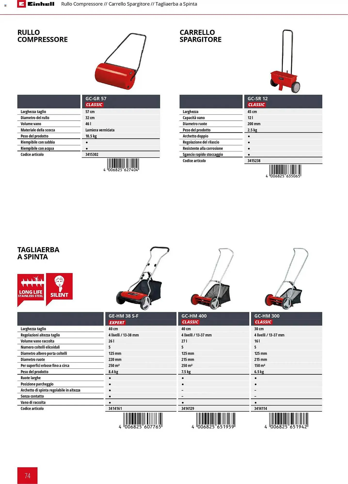 Volantino Einhell da 17 marzo a 31 dicembre di 2026 - Pagina del volantino 76
