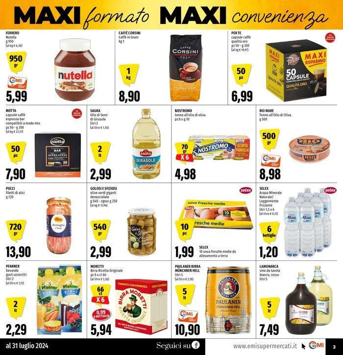 Raccolta bollini da 18 luglio a 31 luglio di 2024 - Pagina del volantino 3