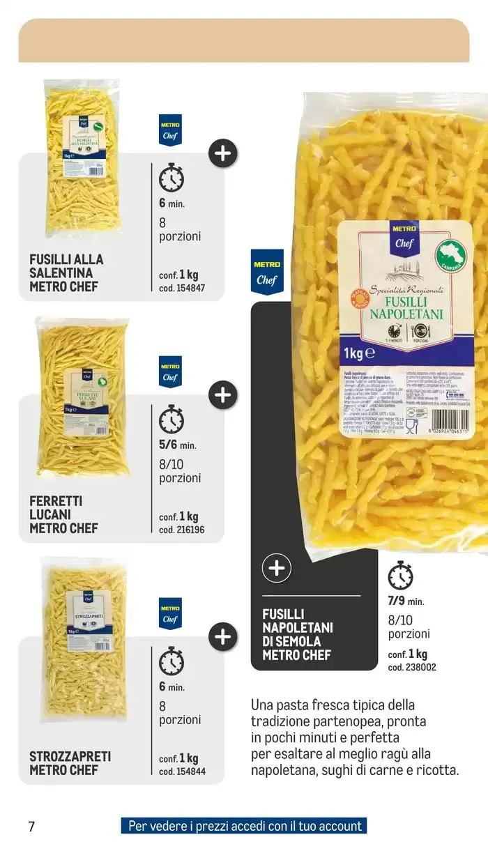 Catalogo pasta fresca da 2 ottobre a 30 settembre di 2025 - Pagina del volantino 7