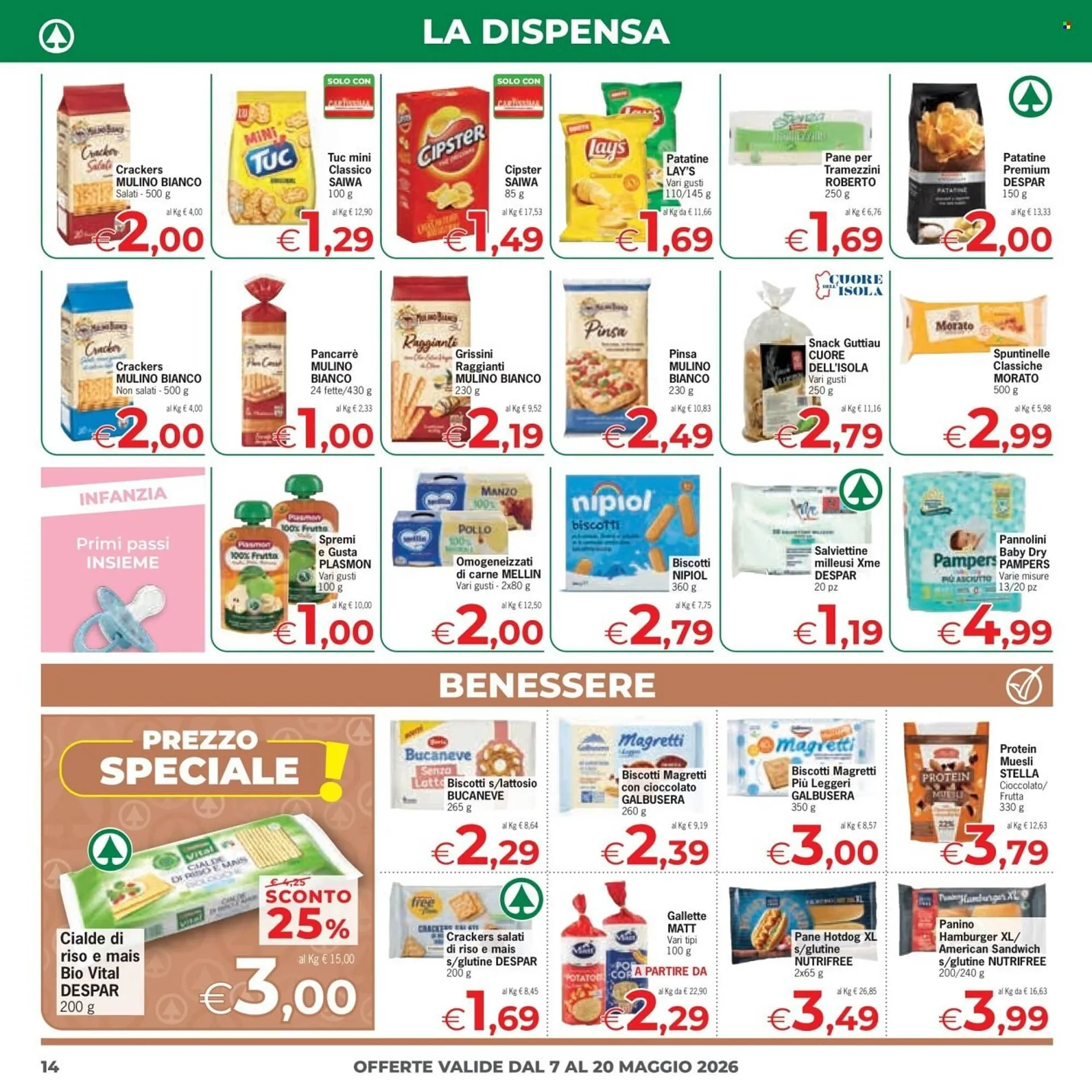 Volantino Despar da 7 maggio a 20 maggio di 2026 - Pagina del volantino 14
