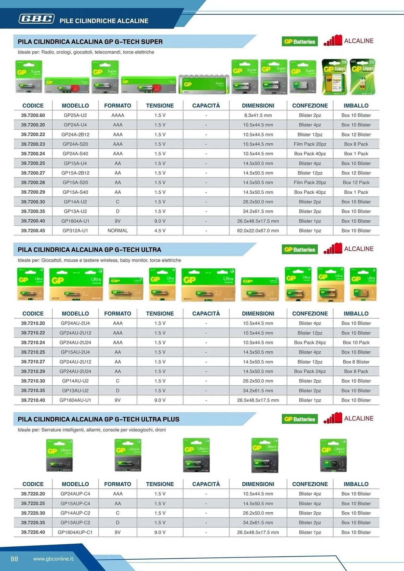 Volantino Gbc da 7 marzo a 31 dicembre di 2025 - Pagina del volantino 88