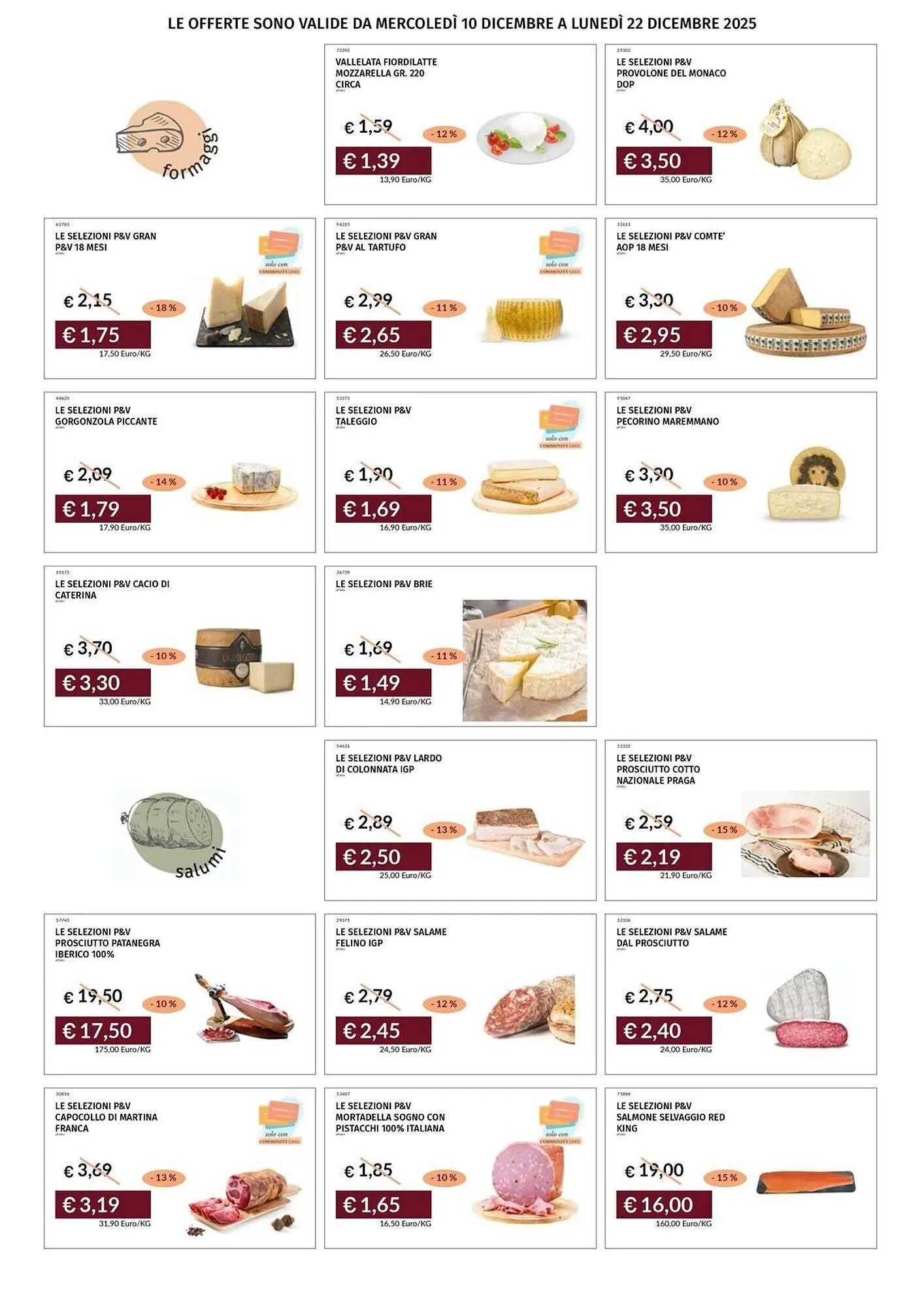 Volantino Prezzemolo e Vitale da 11 dicembre a 22 dicembre di 2025 - Pagina del volantino 14
