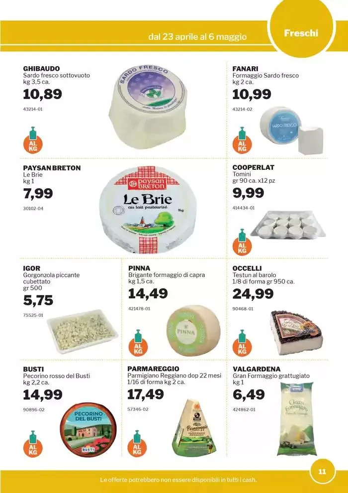 Volantino Food&Beverage da 23 aprile a 6 maggio di 2025 - Pagina del volantino 11