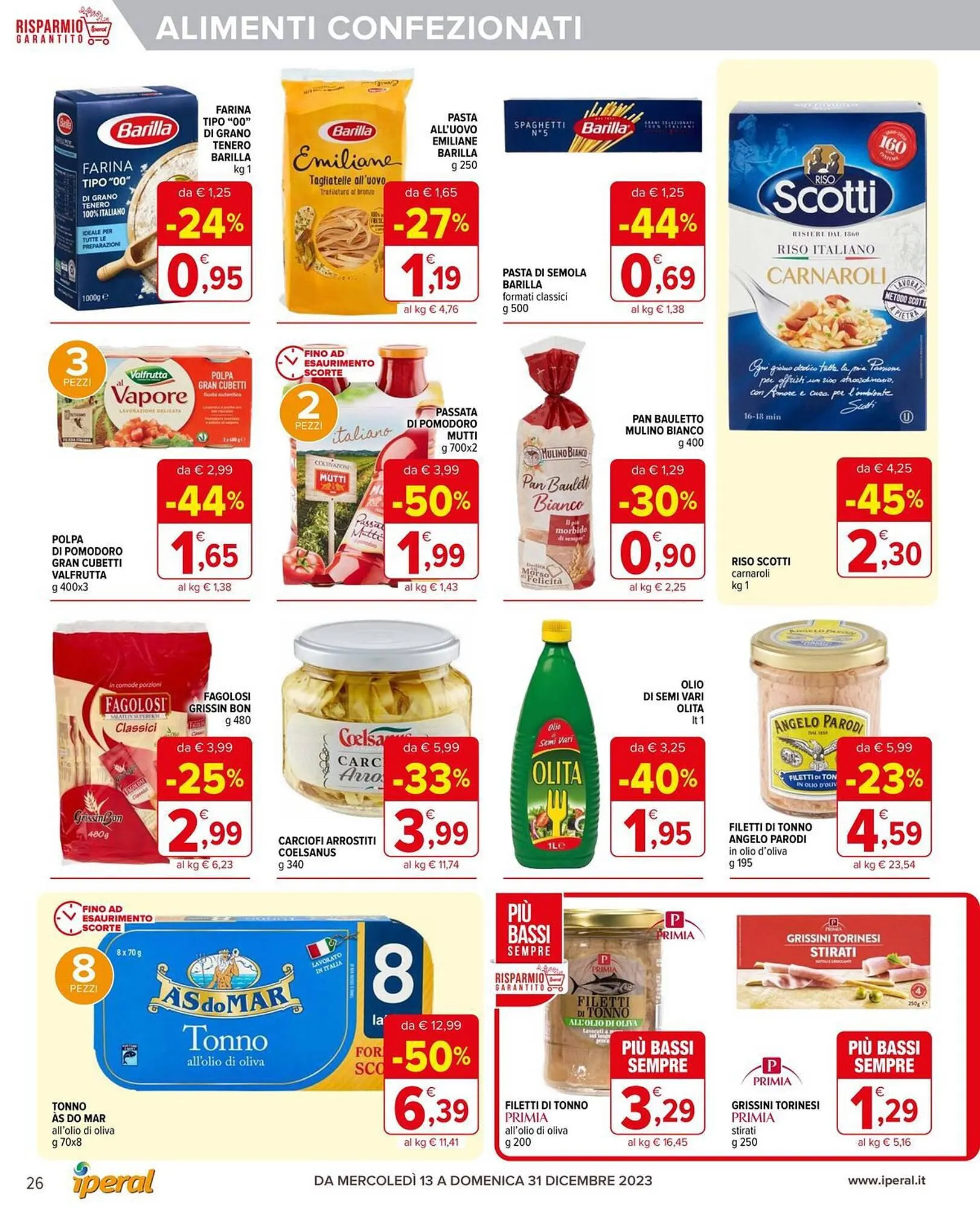 Volantino Iperal da 13 dicembre a 31 dicembre di 2023 - Pagina del volantino 26