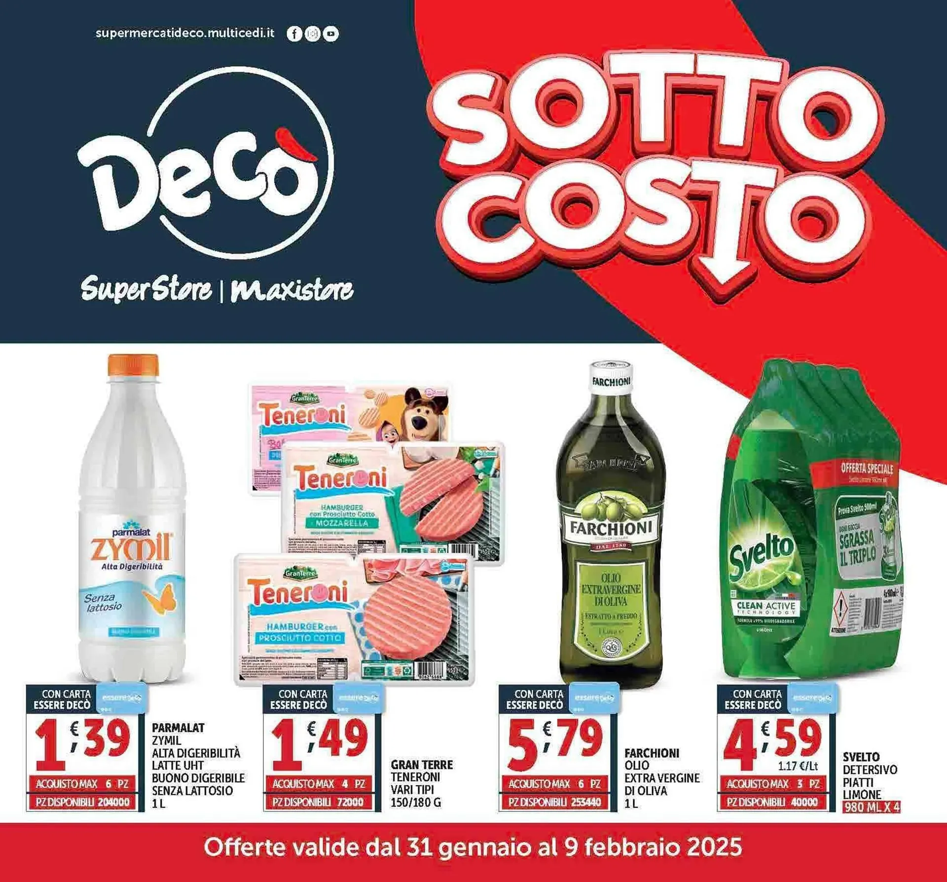 Volantino Deco Maxistore da 31 gennaio a 9 febbraio di 2025 - Pagina del volantino 1