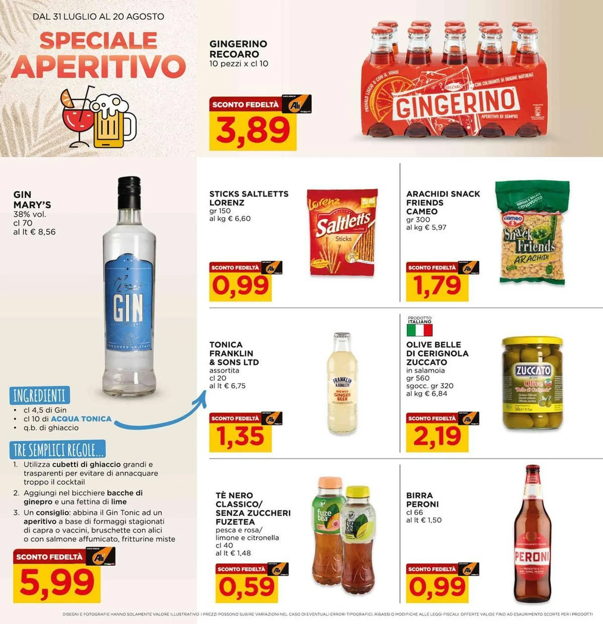 Volantino Alì Supermercati da 31 luglio a 20 agosto di 2025 - Pagina del volantino 18