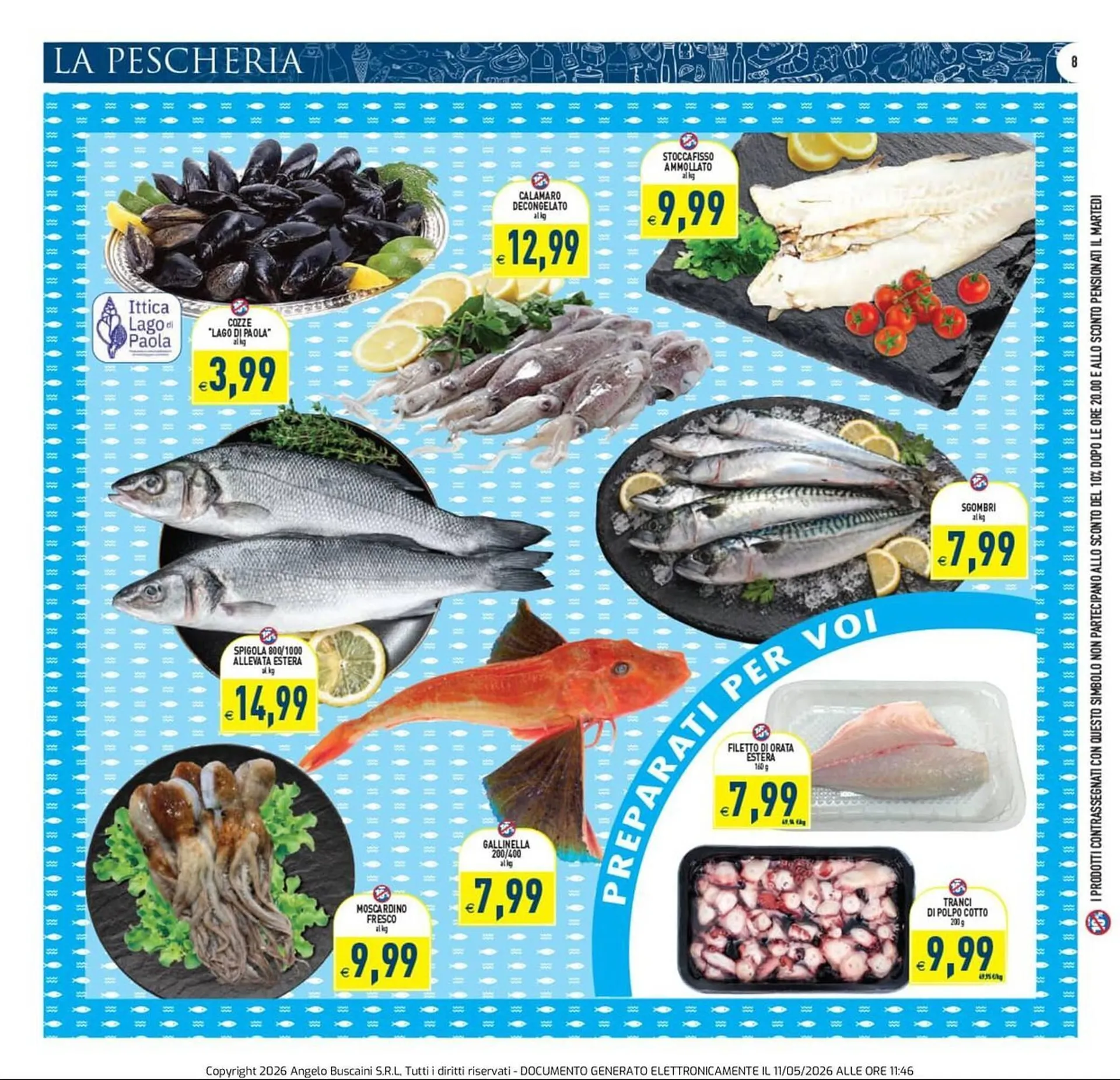 Volantino Supermercati Agorà da 8 maggio a 18 maggio di 2026 - Pagina del volantino 8