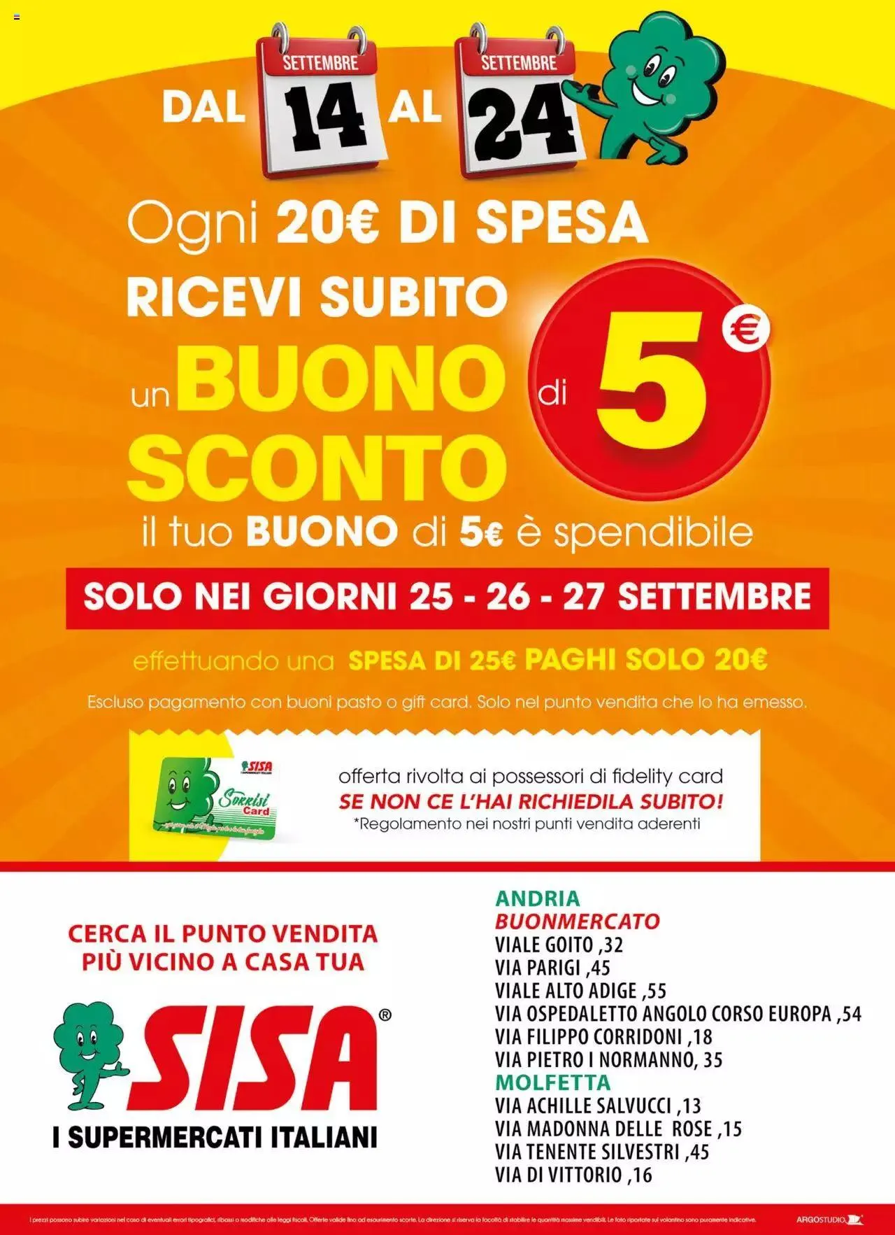 SISA - Puglia volantino da 14 settembre a 27 settembre di 2023 - Pagina del volantino 24