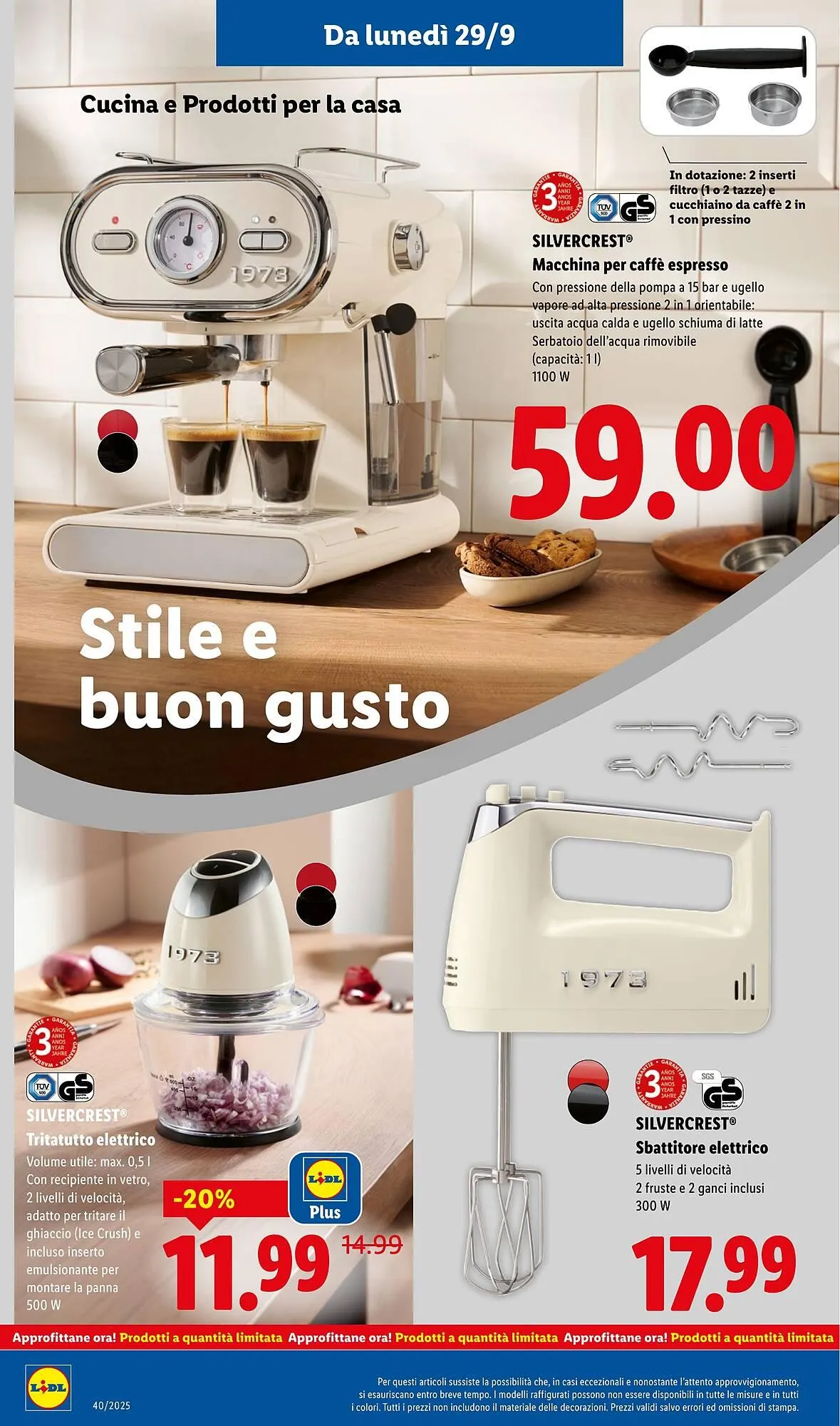 Volantino Lidl da 29 settembre a 5 ottobre di 2025 - Pagina del volantino 36