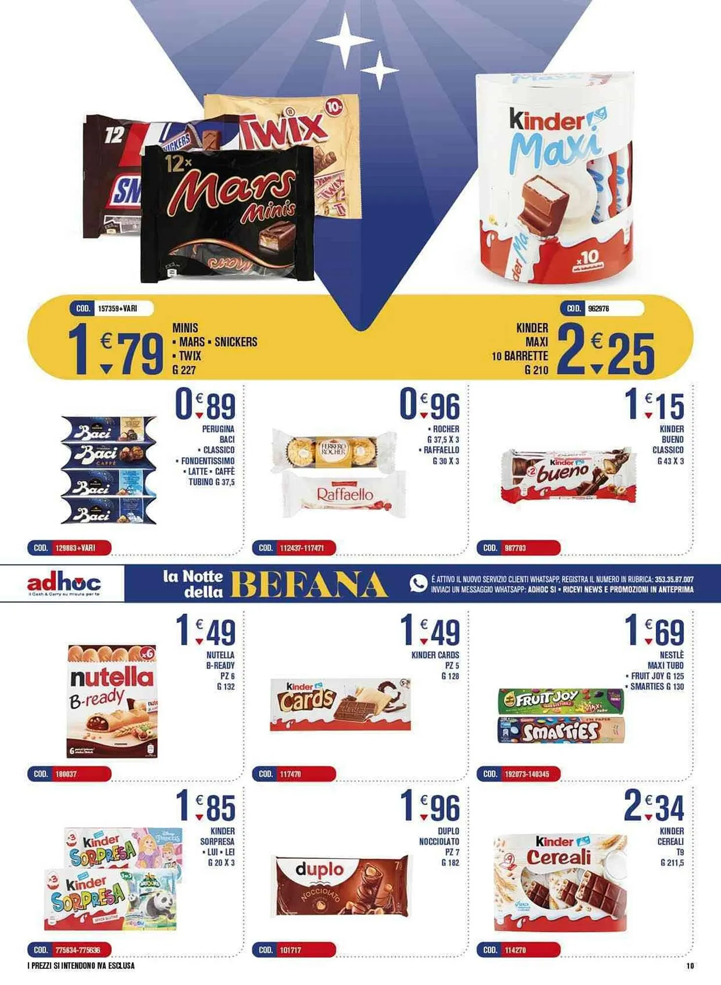 Volantino Adhoc da 27 dicembre a 7 gennaio di 2024 - Pagina del volantino 10