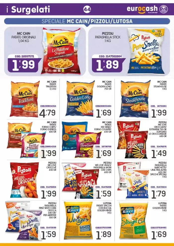 Offerte valide 2 al 19 gennaio  da 3 gennaio a 19 gennaio di 2025 - Pagina del volantino 44