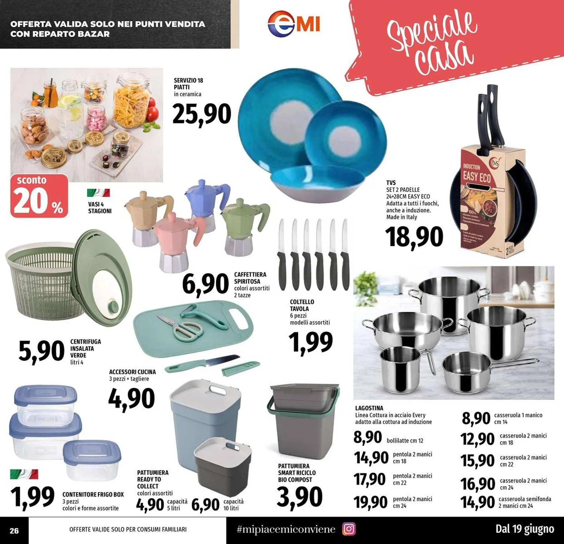 Volantino Emi Supermercati da 19 giugno a 2 luglio di 2025 - Pagina del volantino 26