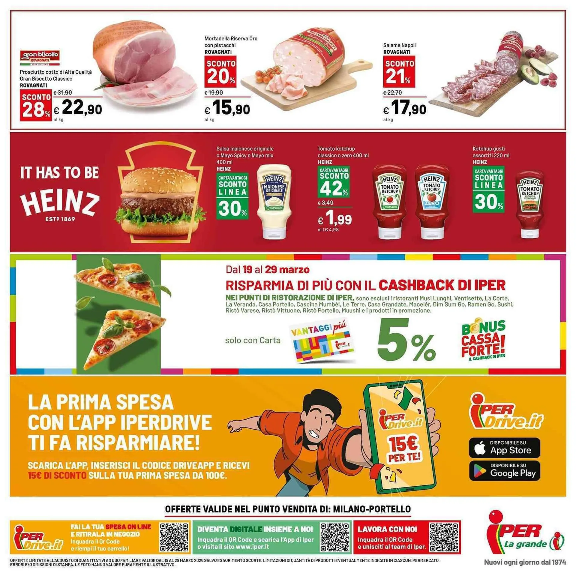 Volantino Iper La Grande da 19 marzo a 29 marzo di 2026 - Pagina del volantino 42