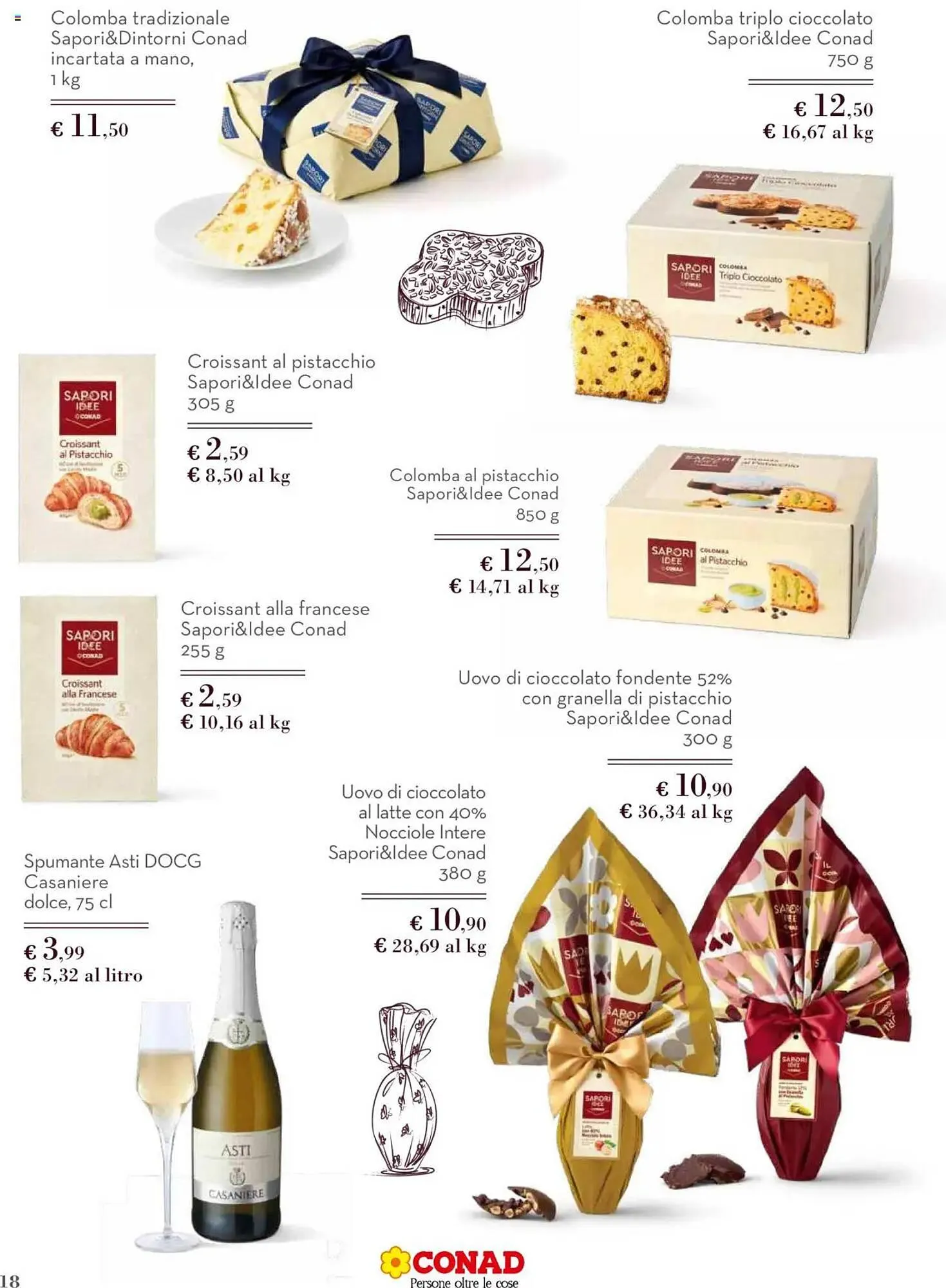Volantino Conad da 27 marzo a 19 aprile di 2025 - Pagina del volantino 18