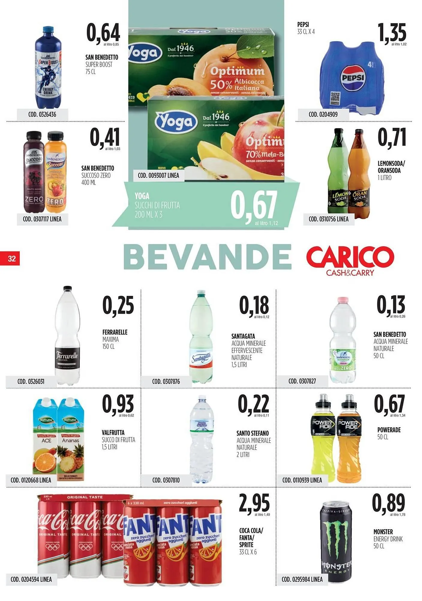 Volantino Carico Cash & Carry da 23 ottobre a 5 novembre di 2025 - Pagina del volantino 32