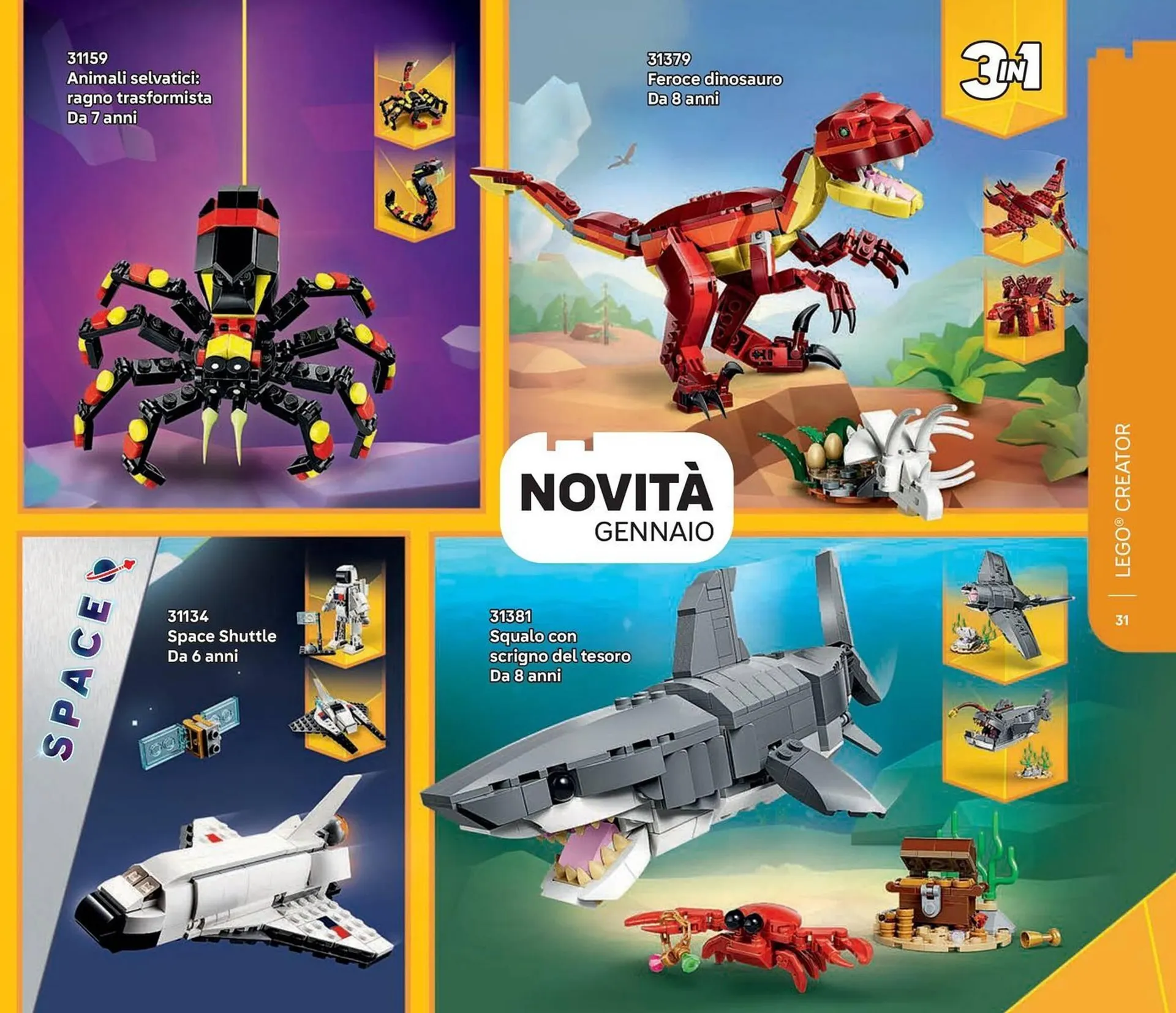Volantino Lego da 7 gennaio a 30 giugno di 2026 - Pagina del volantino 31