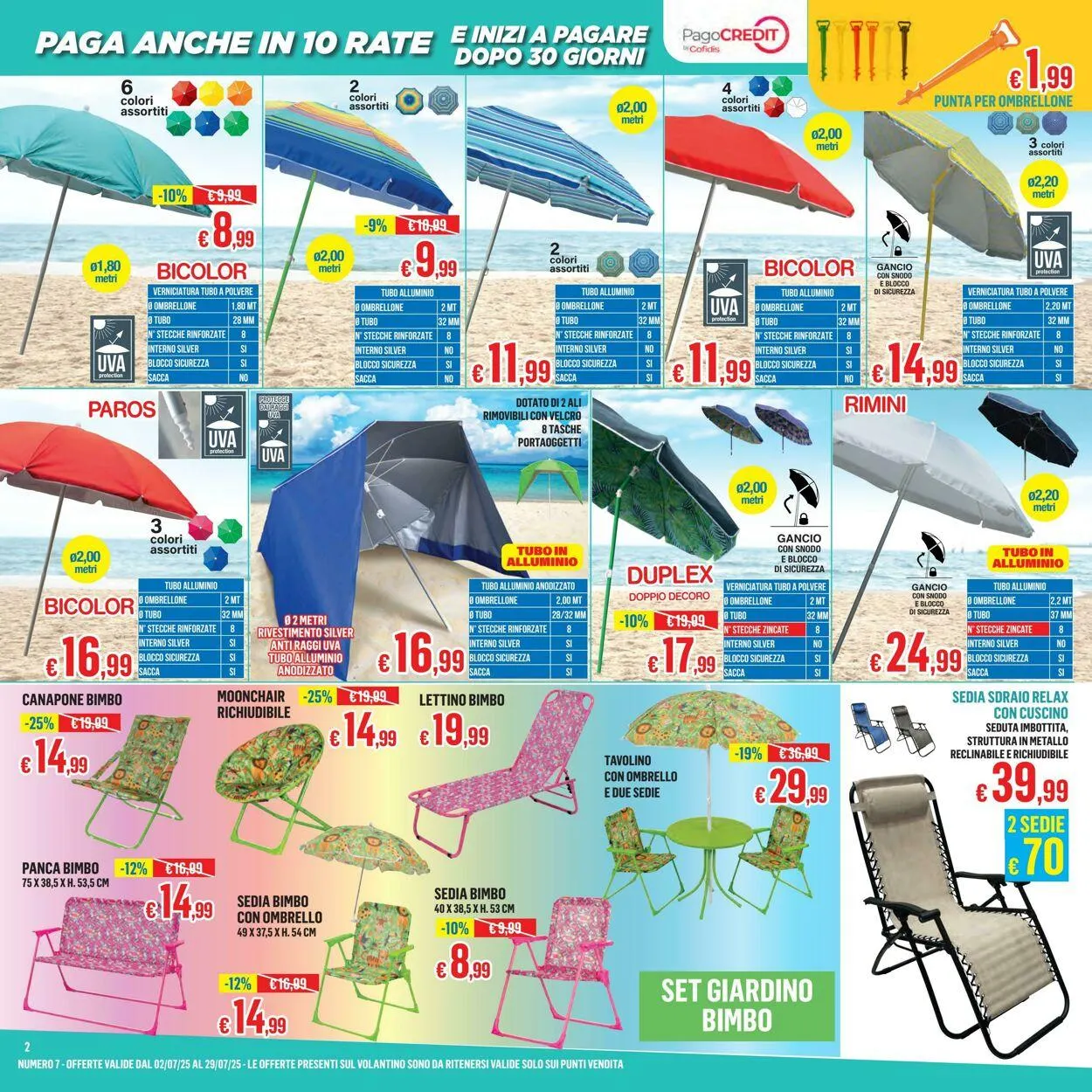 Satur da 3 luglio a 3 agosto di 2025 - Pagina del volantino 2