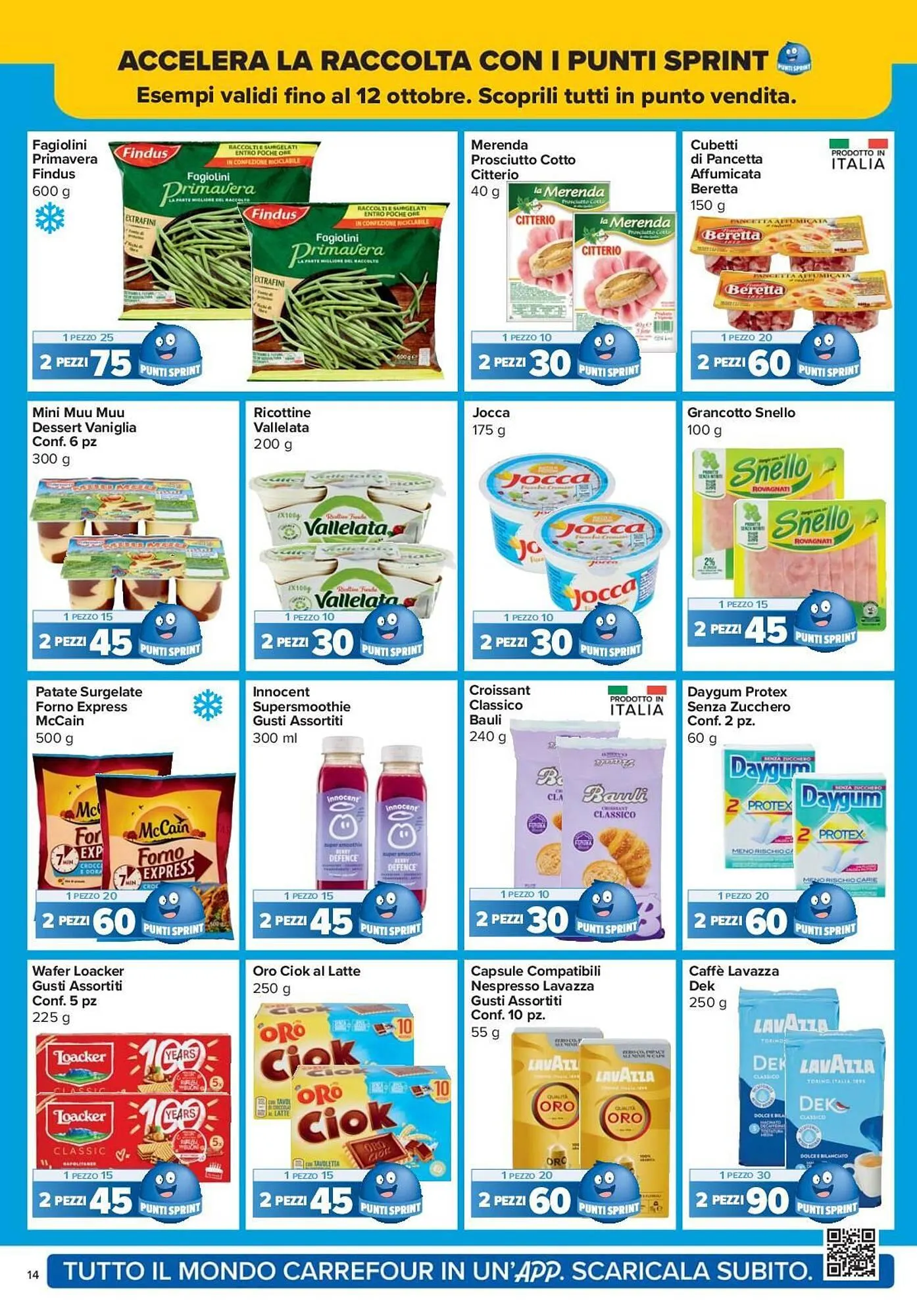 Volantino Carrefour Express da 2 ottobre a 12 ottobre di 2025 - Pagina del volantino 14