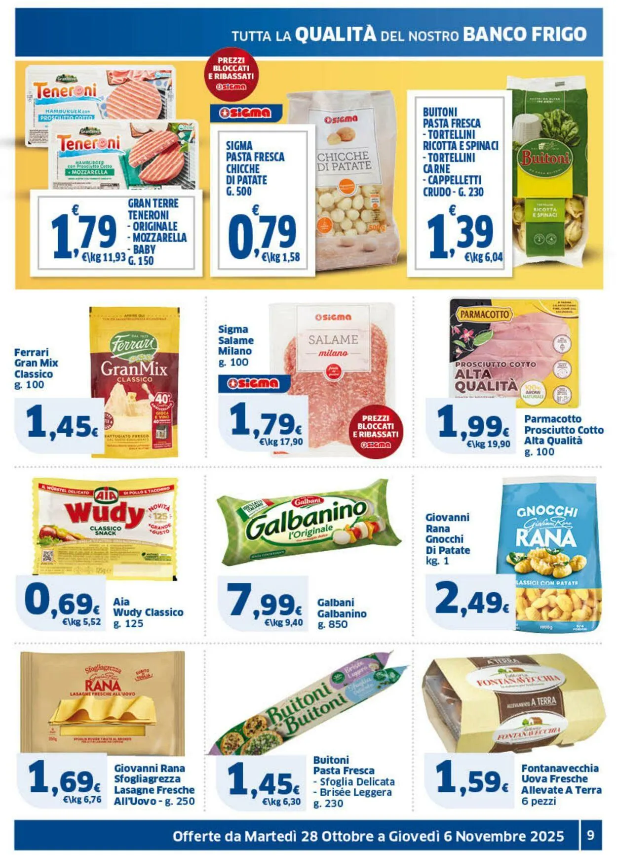 Sigma - Napoli Volantino attuale da 28 ottobre a 6 novembre di 2025 - Pagina del volantino 9