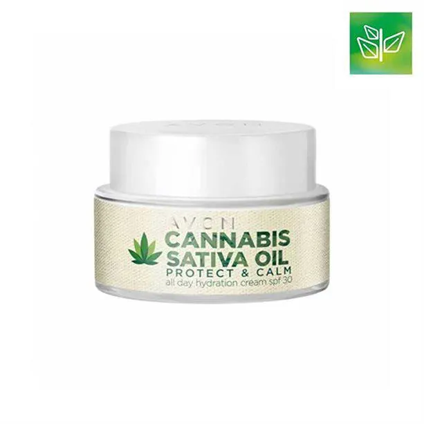 Crema da giorno Protect & Calm all'Olio di Canapa Sativa SPF30