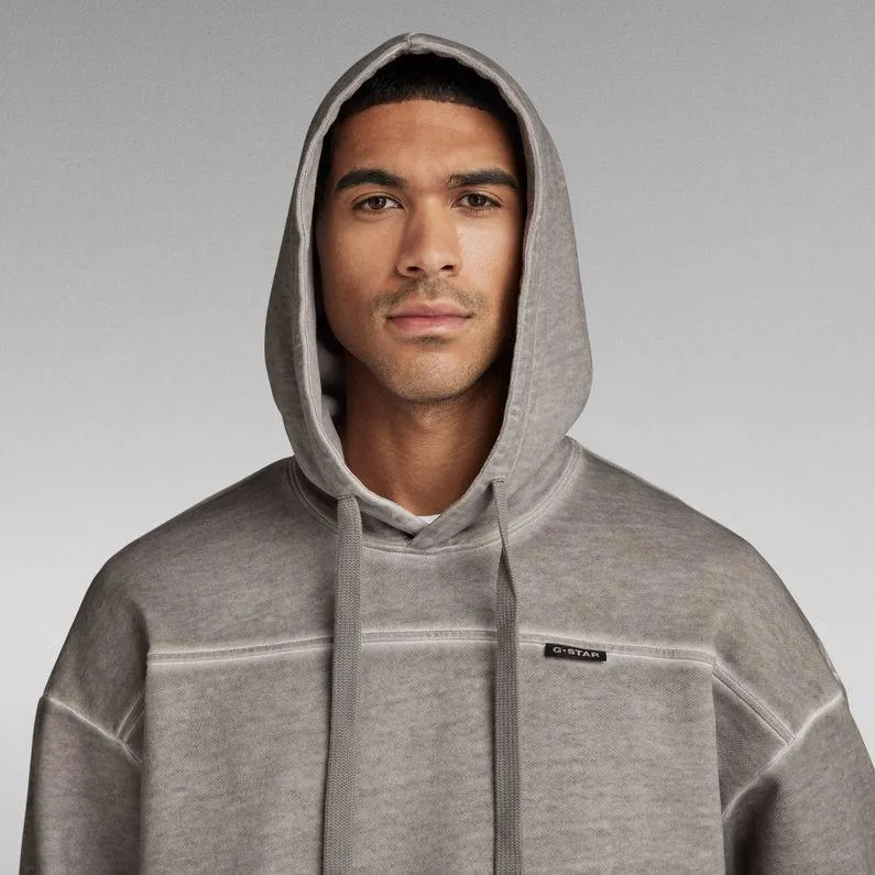 Garment Dyed Loose Hoodie