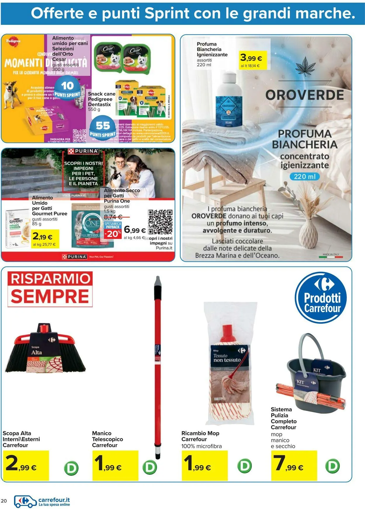 Carrefour Volantino attuale da 7 novembre a 16 novembre di 2025 - Pagina del volantino 20