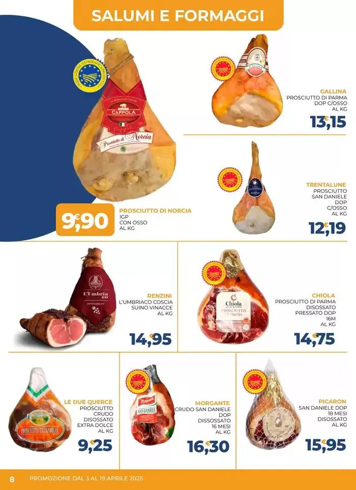 Promozione dal 3 al 19 aprile da 3 aprile a 19 aprile di 2025 - Pagina del volantino 8