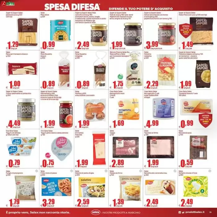 Buona Pasqua da 7 aprile a 22 aprile di 2025 - Pagina del volantino 11