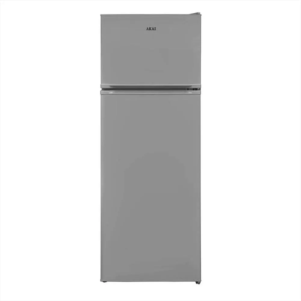 AKAI - Frigorifero 2 porte AKFR254SV Classe E 212 lt-Silver