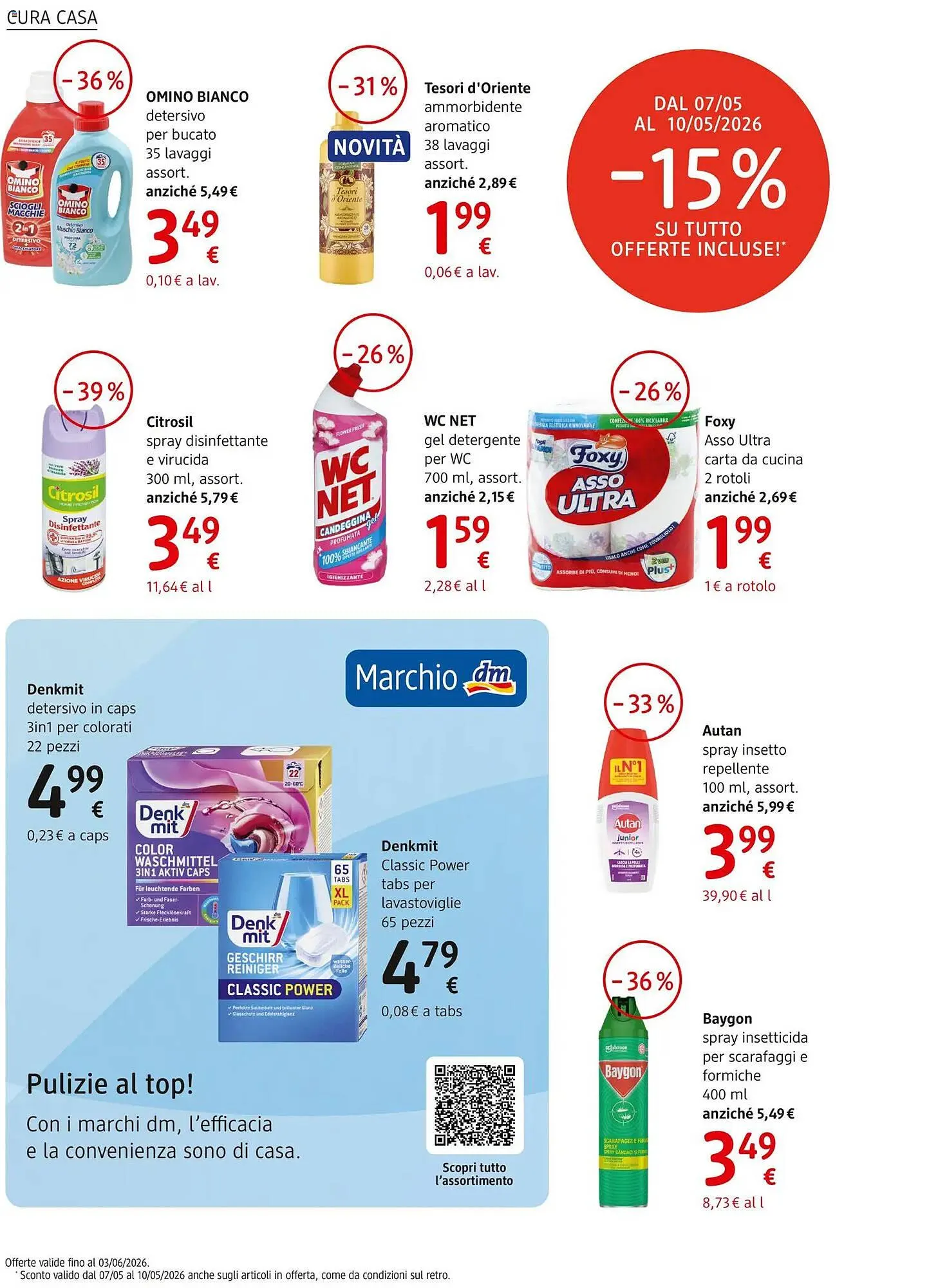 Volantino dm drogerie markt da 7 maggio a 3 giugno di 2026 - Pagina del volantino 12