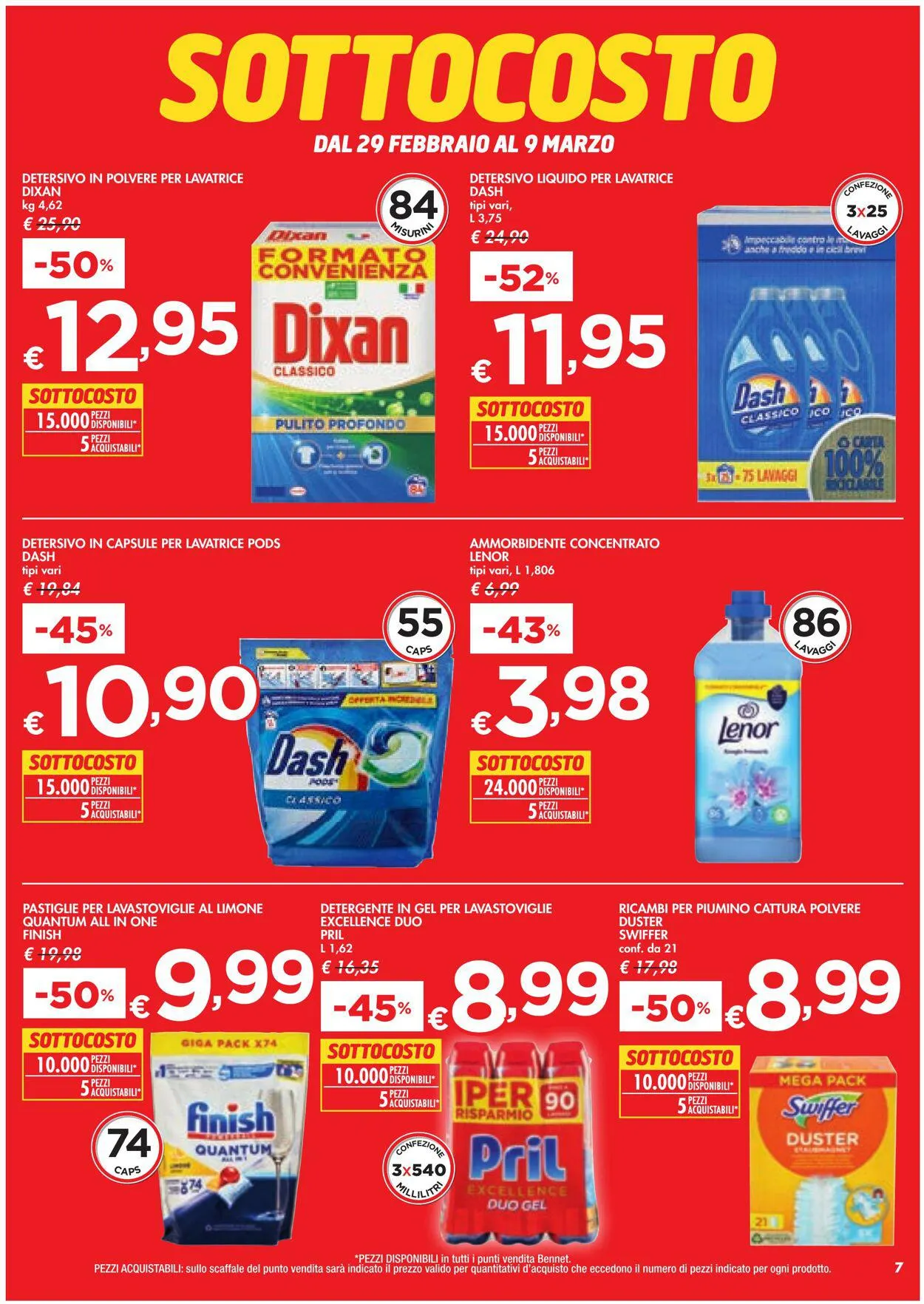 bennet Volantino attuale da 29 febbraio a 9 marzo di 2024 - Pagina del volantino 8
