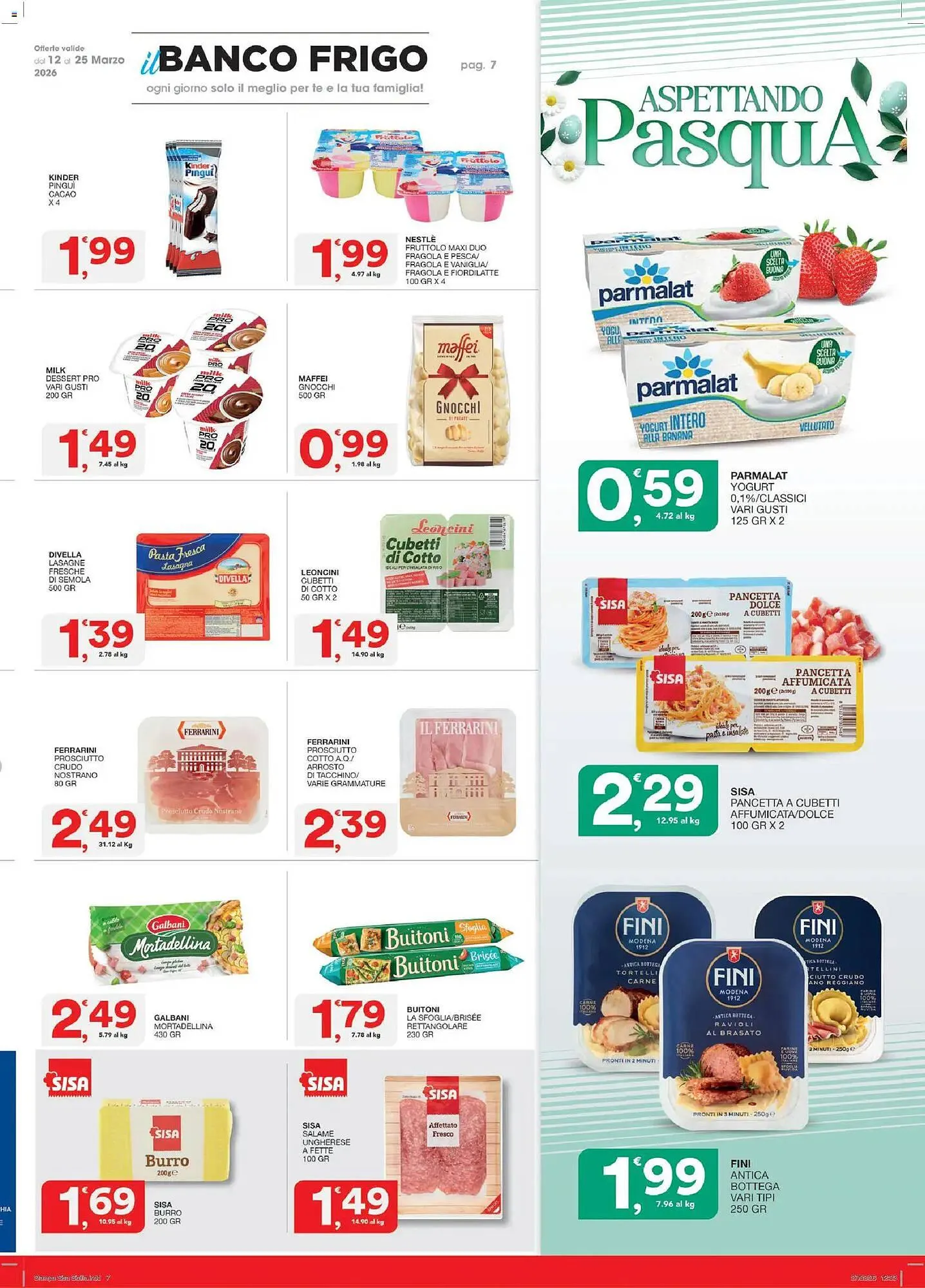 Volantino Sisa da 12 marzo a 25 marzo di 2026 - Pagina del volantino 7