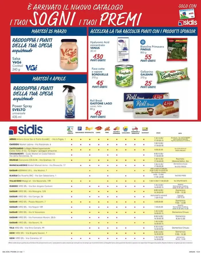 Il piacere di fare la spesa da 25 marzo a 6 aprile di 2025 - Pagina del volantino 8