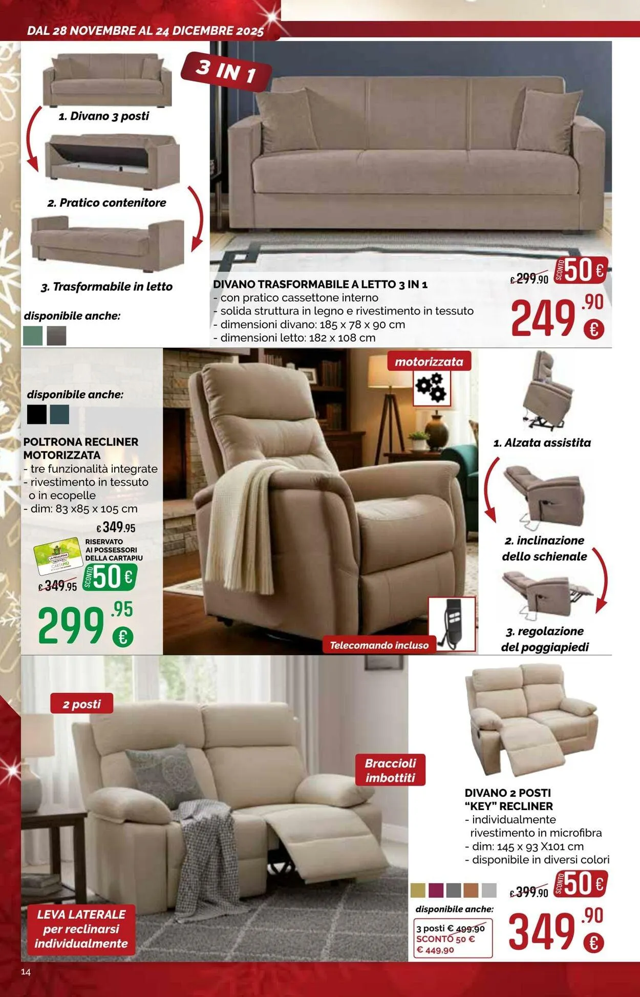 La Prealpina Volantino attuale da 8 dicembre a 22 dicembre di 2025 - Pagina del volantino 14