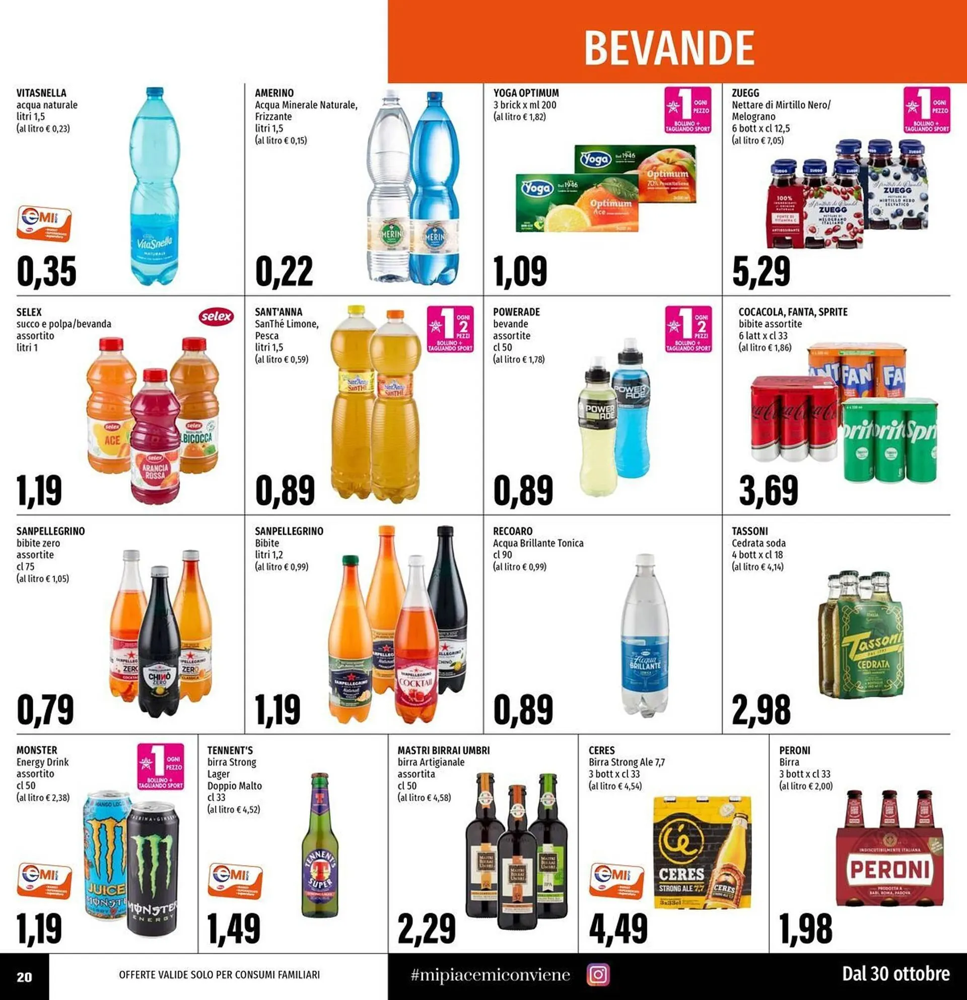 Volantino Emi Supermercati da 30 ottobre a 12 novembre di 2025 - Pagina del volantino 20